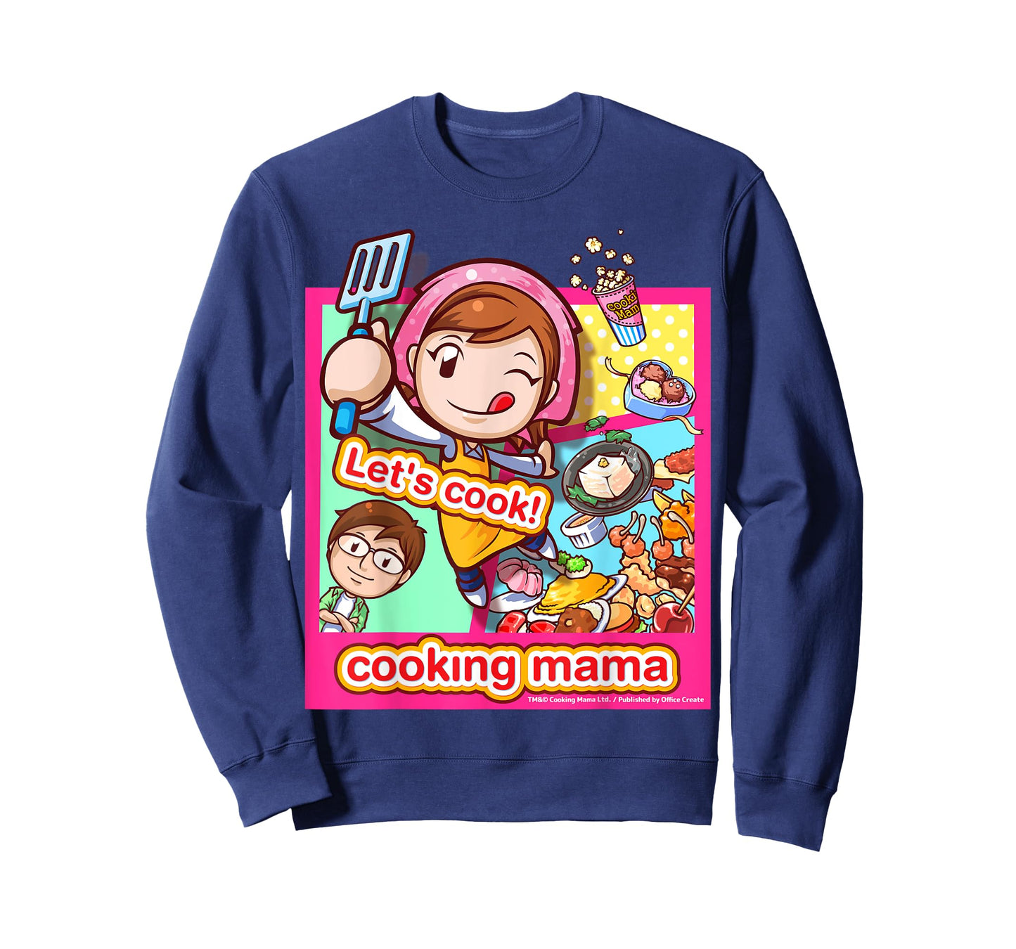 Cooking Mama Let's cook T-Shirt frame pink T-Shirt
