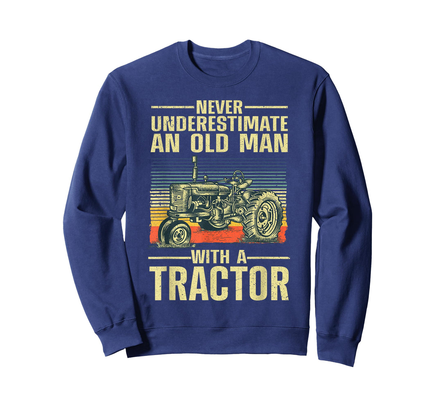 Cool Tractor Design For Grandpa Men Tractor Driver Farming T-Shirt