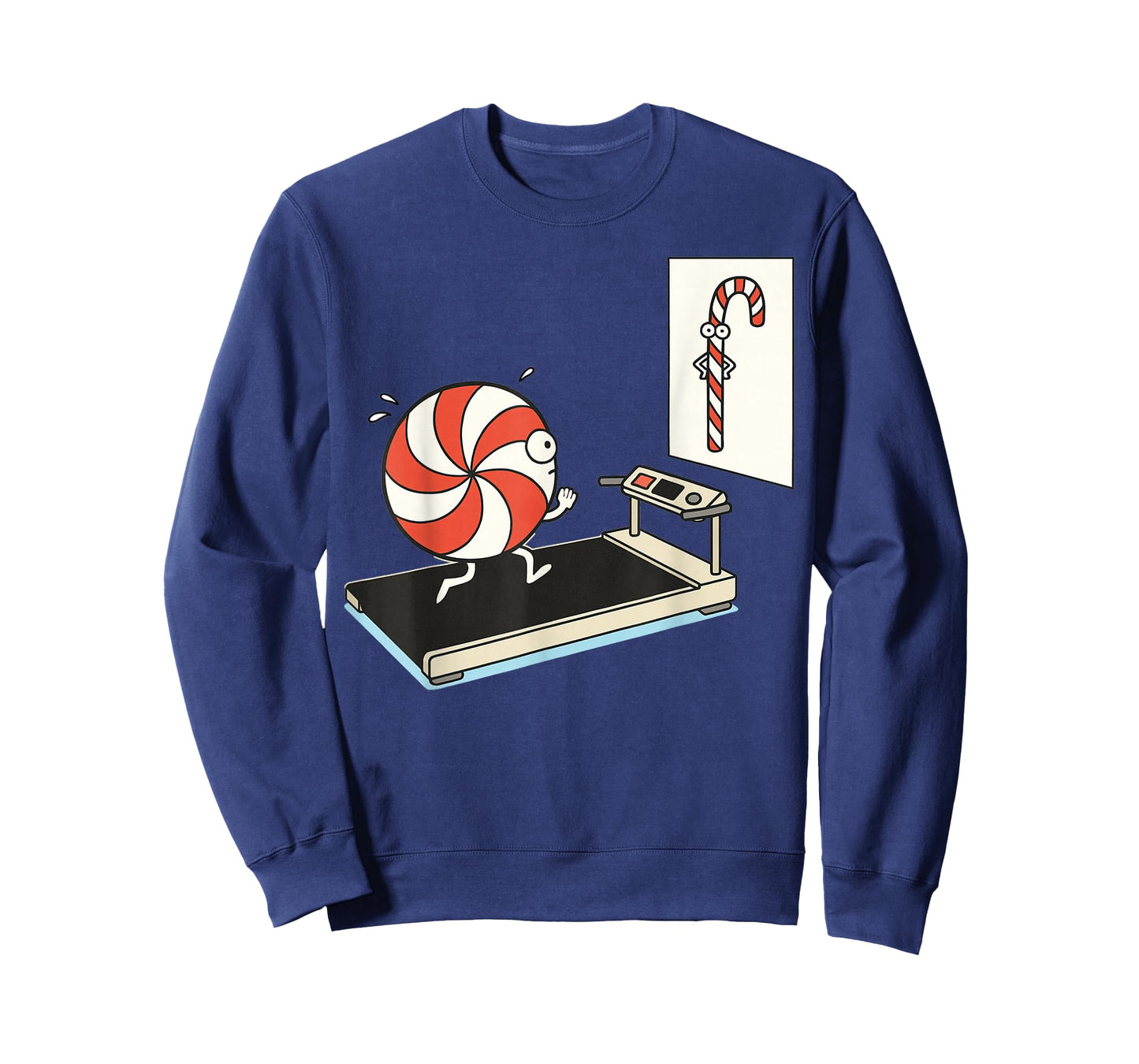 Funny Christmas Candy Cane Peppermint Candy Humor Jokes Kids T-Shirt