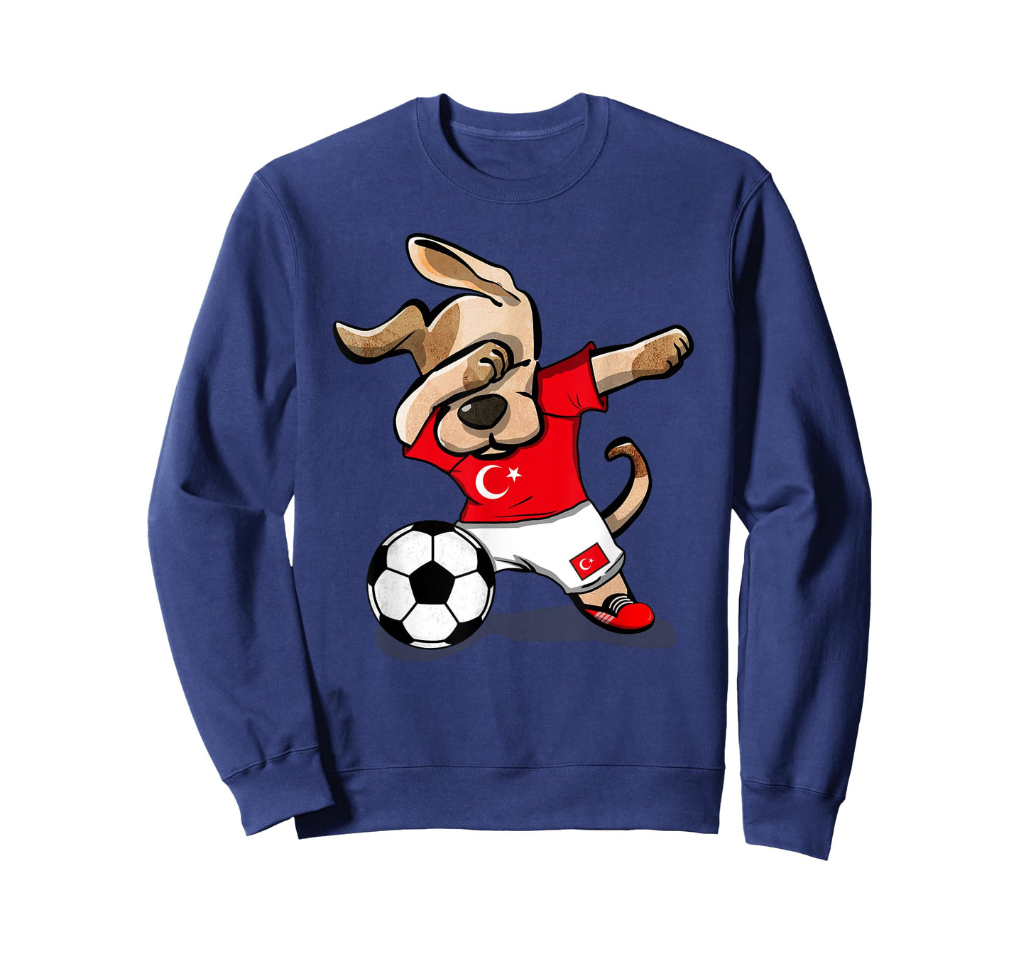 Dog Dabbing Soccer Turkey Jersey Shirt Turkish Football Men Women Kids T-Shirt