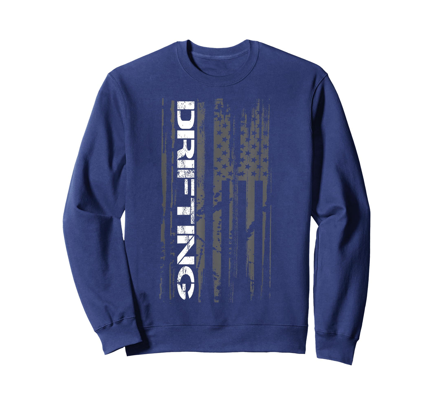American Flag Car Racing Drifting T-Shirt