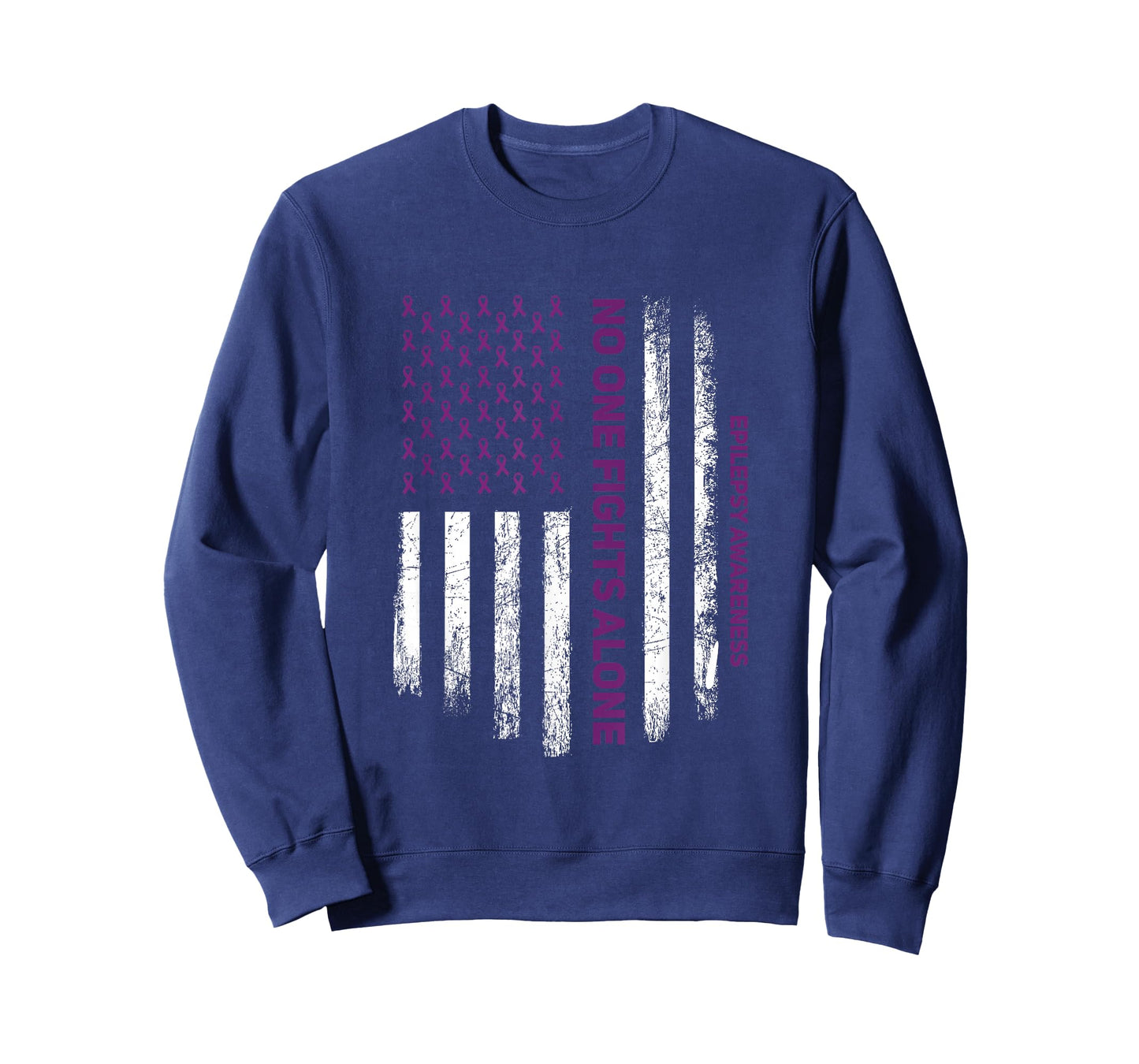 for Purple Ribbon Warrior & Supporters - Epilepsy Awareness T-Shirt Small