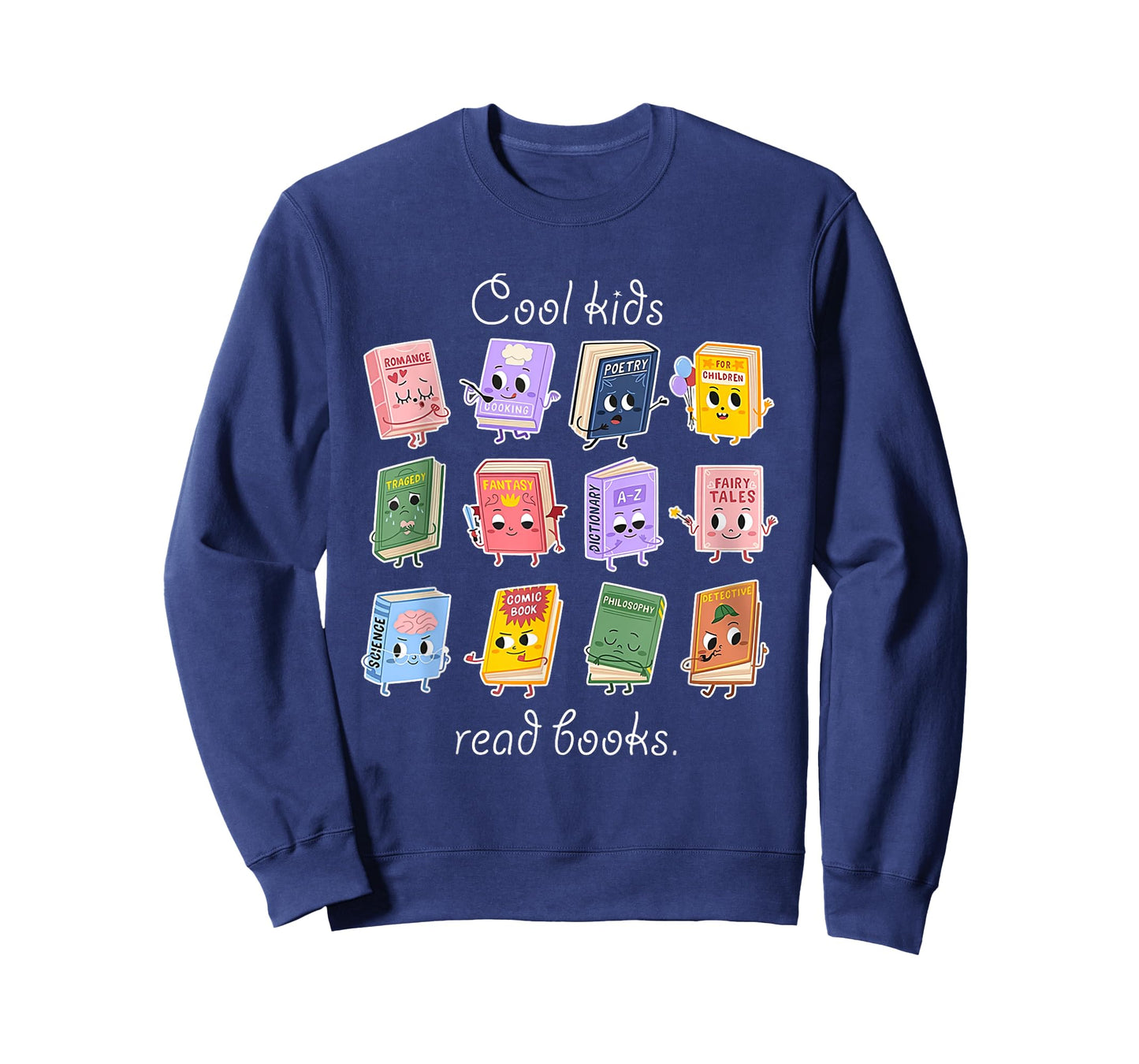 Cool Kids Read Books School Librarian Reading Teacher T-Shirt