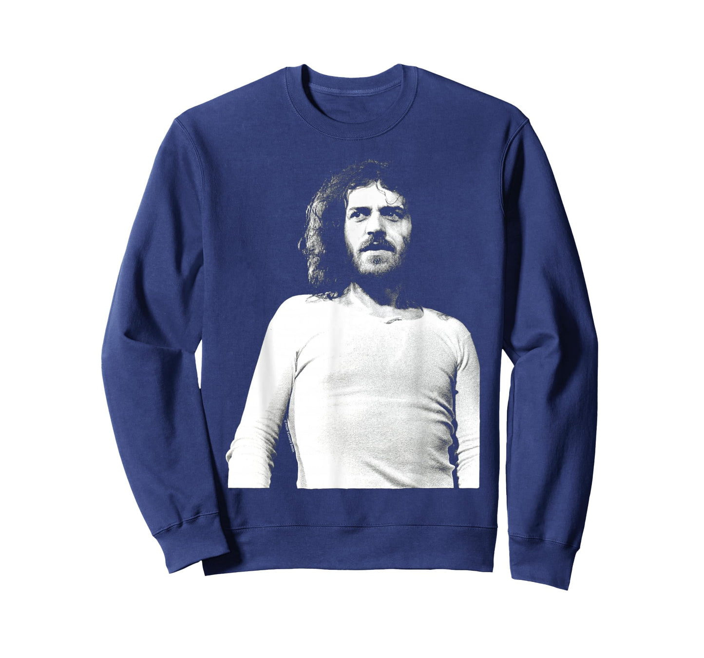 Singer Joe Cocker Live Shot Black And White By Everard Smith T-Shirt