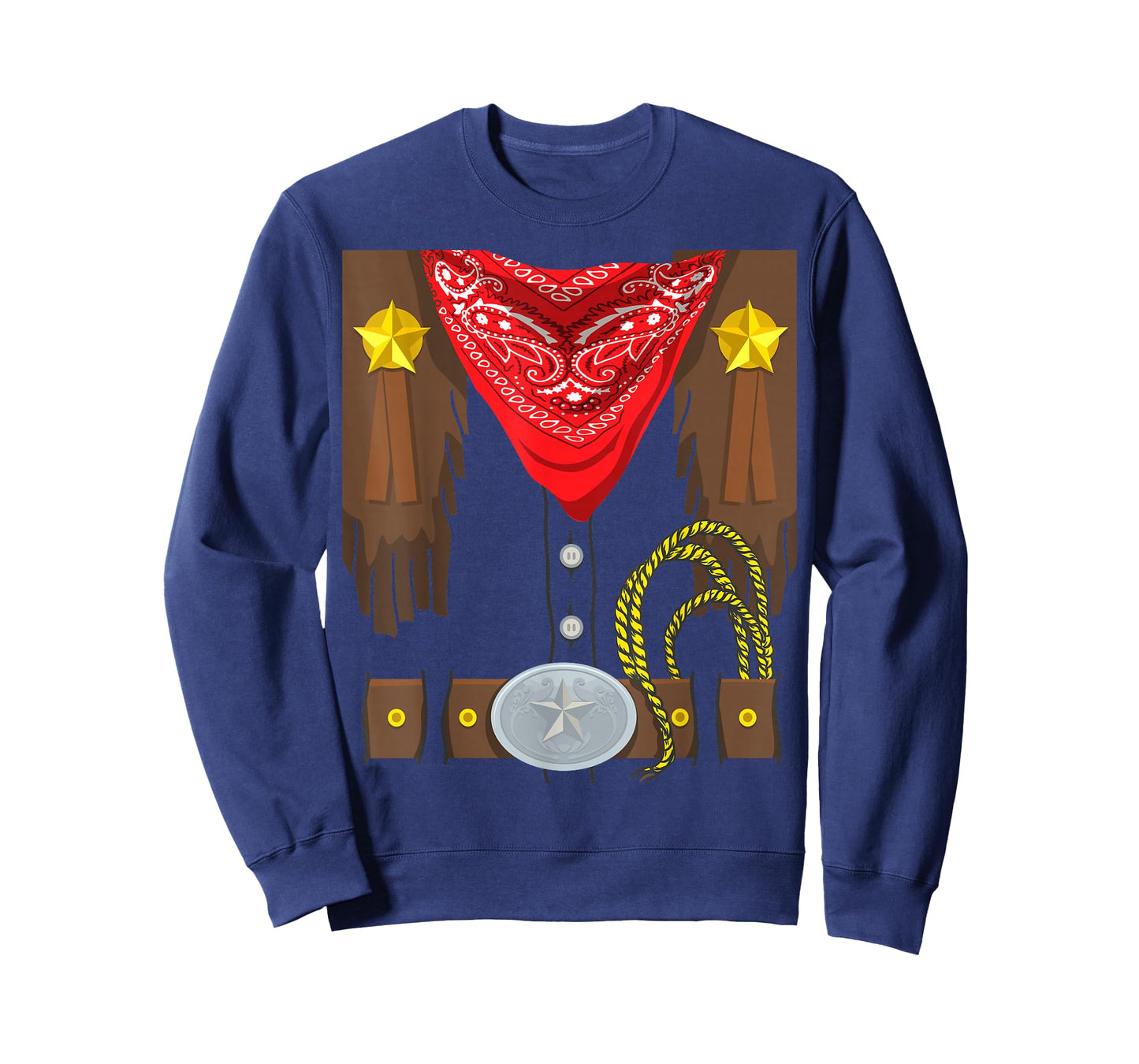 Cowboy Halloween Costume Rodeo Sheriff T-Shirt