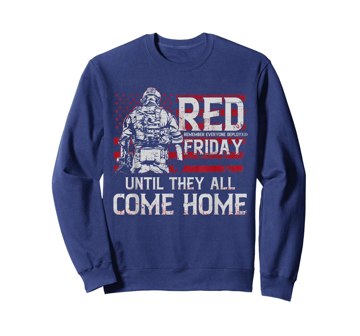 Red Friday Military Shirts Until They All Come Home Soldiers T-Shirt