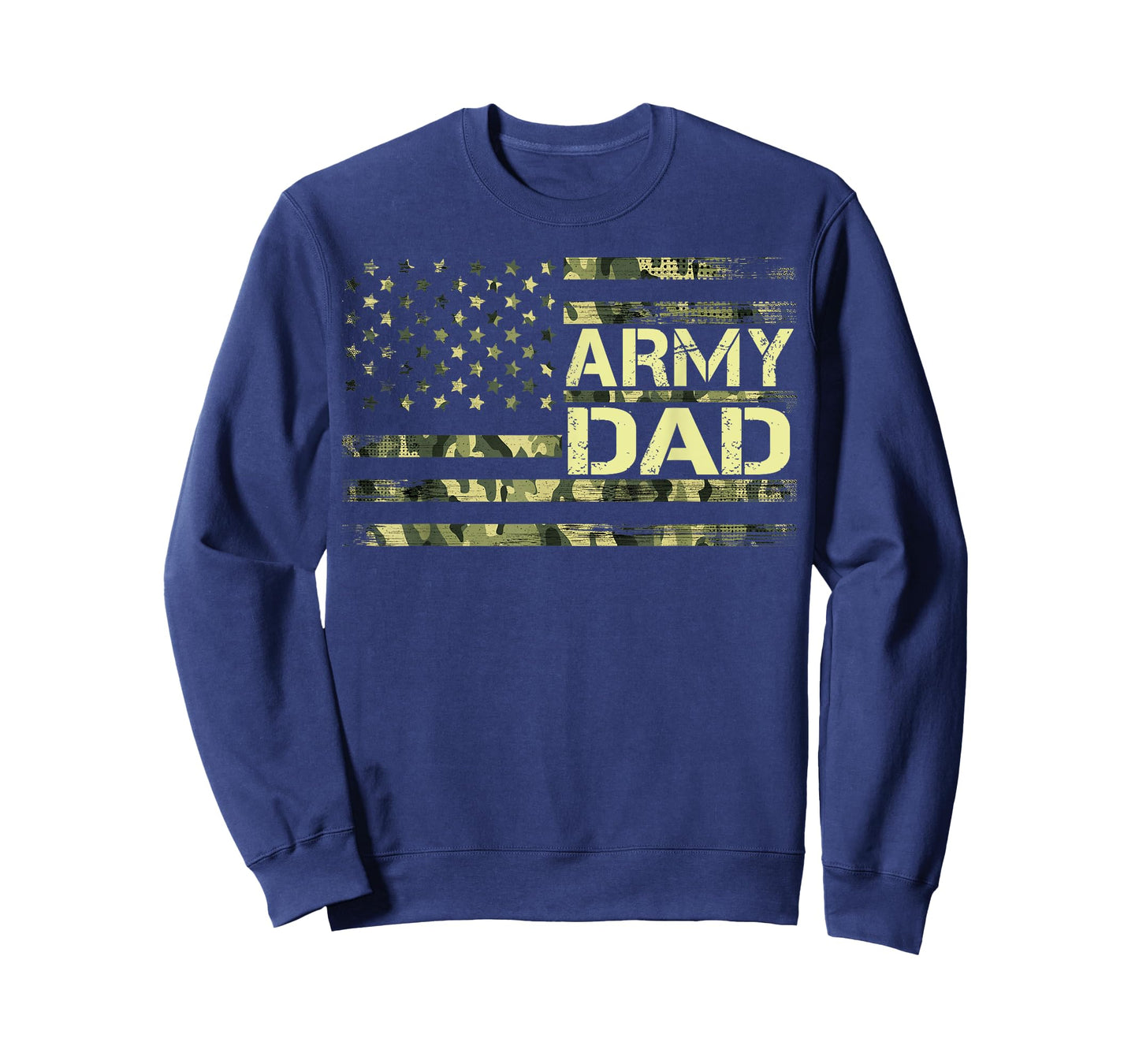 Army Dad Tee USA Flag Father's Day 2022 T-Shirt for Men