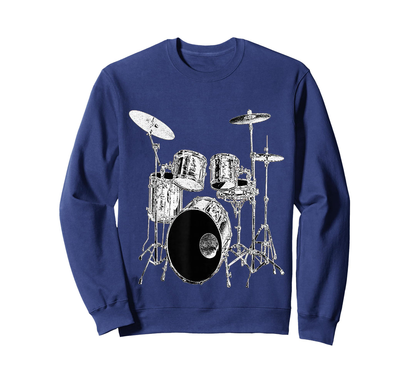 Drums Drum Set Drummer Music Motiv Design T-Shirt