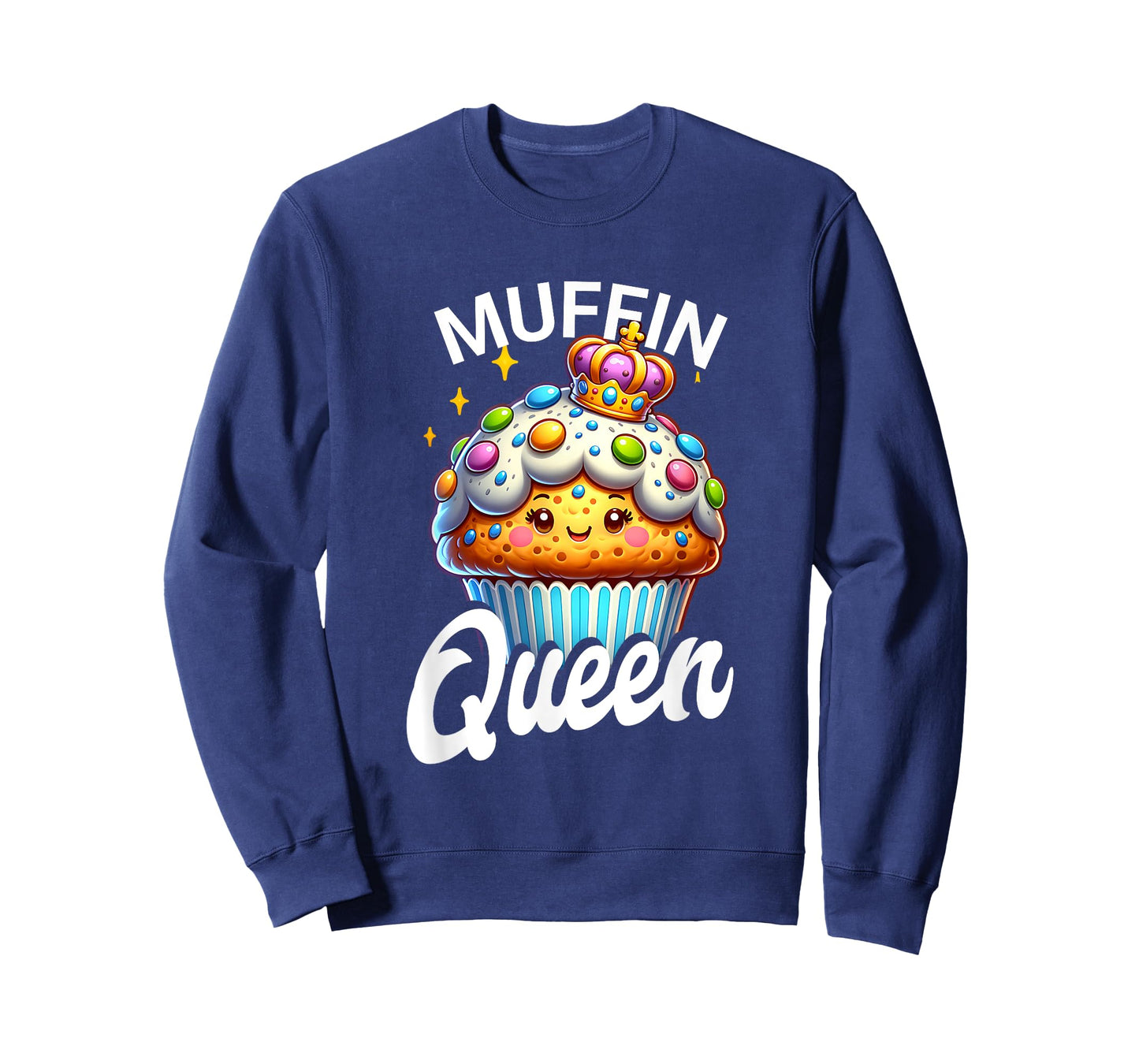 Muffin Queen Baking Cook Chef Baker Pastry Women Mom Girls T-Shirt