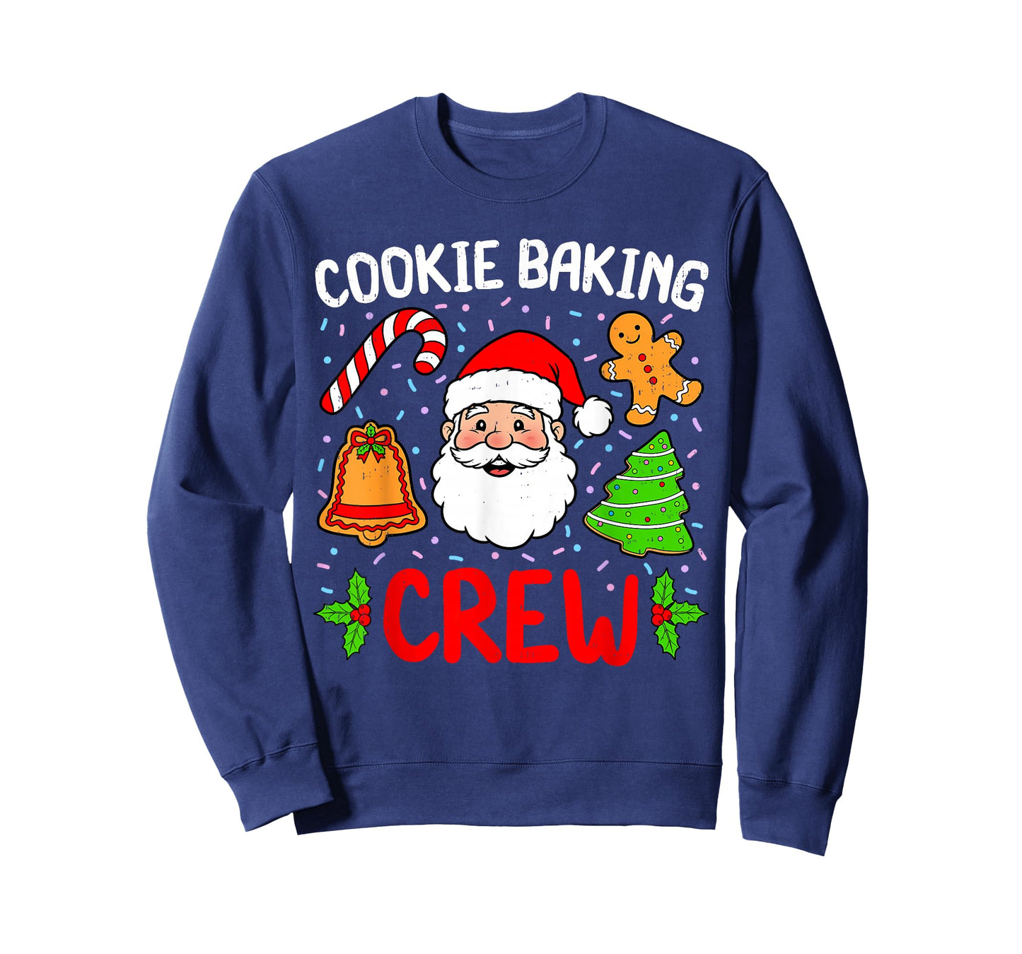 Cookie Baking Crew Christmas Gingerbread Holiday Matching T-Shirt
