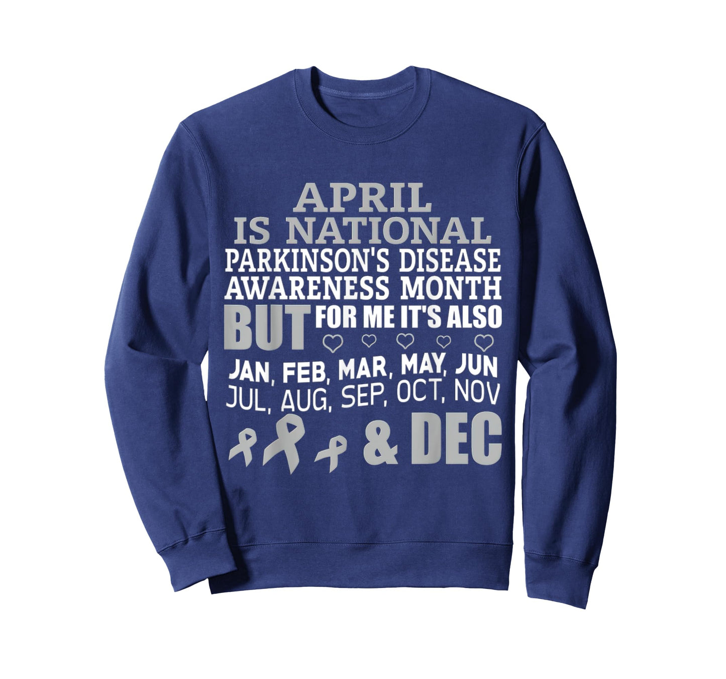 April Is National Parkinsons Disease Awareness Month T-Shirt
