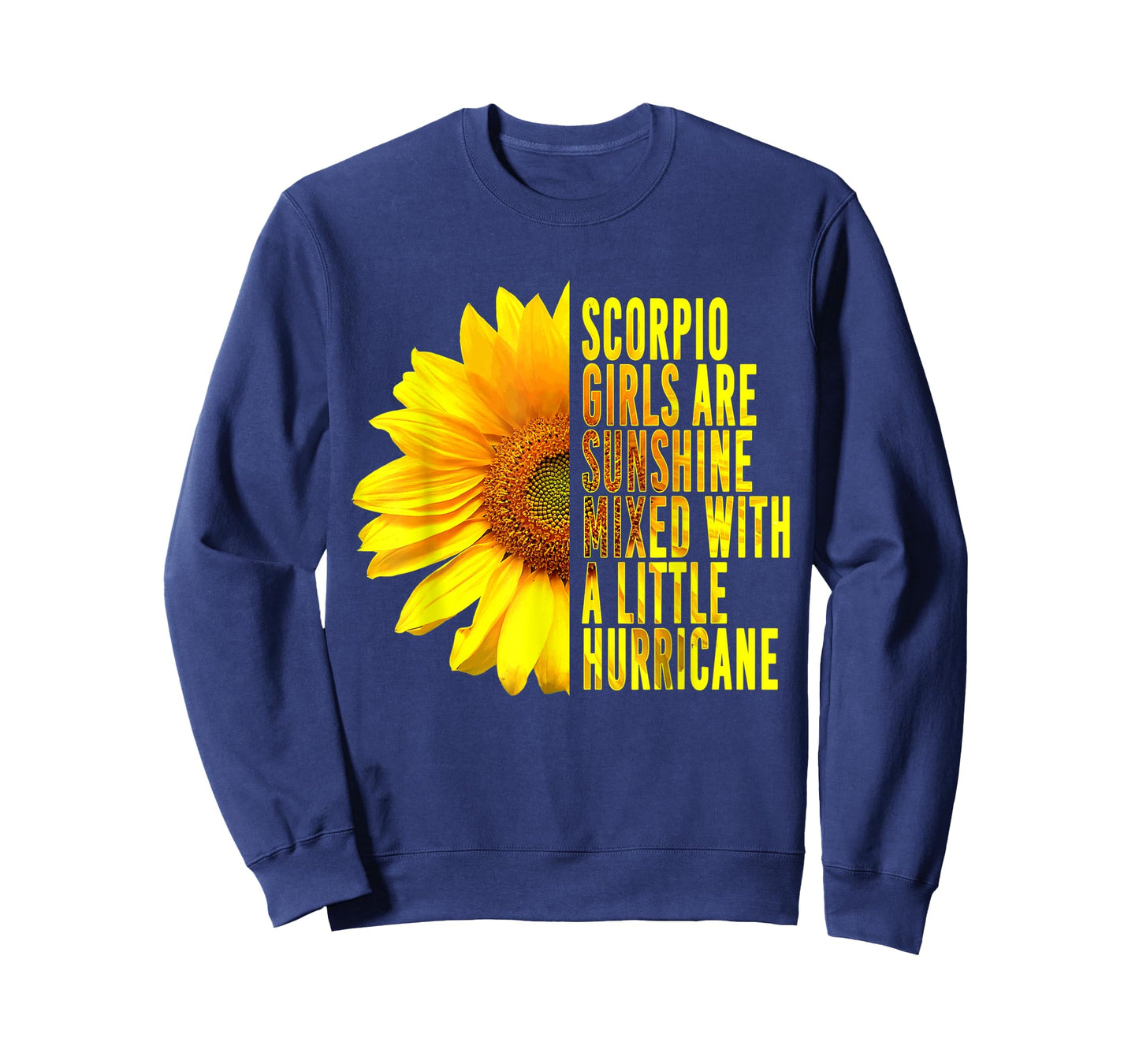 Scorpio Woman October November Birthday Sunflower Queen Gift T-Shirt