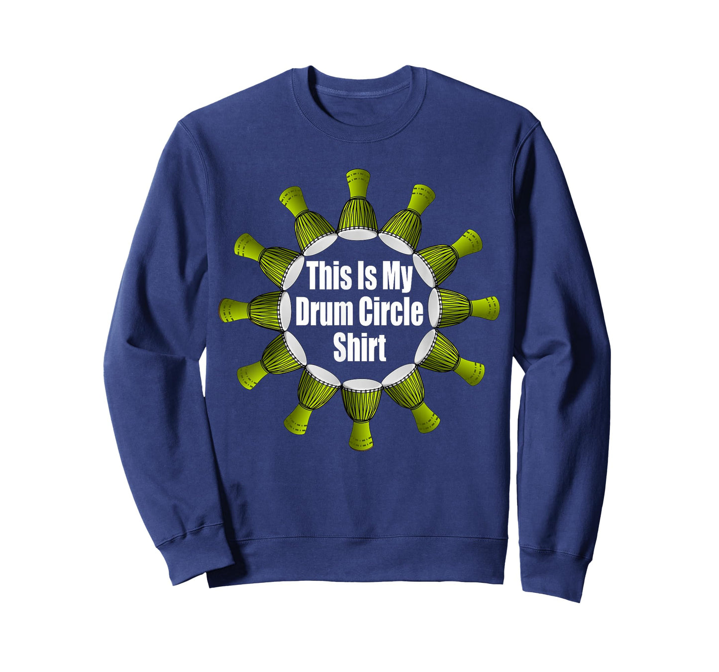 Drum Circle Percussion Group People Hand Drumming Bongo Gift T-Shirt