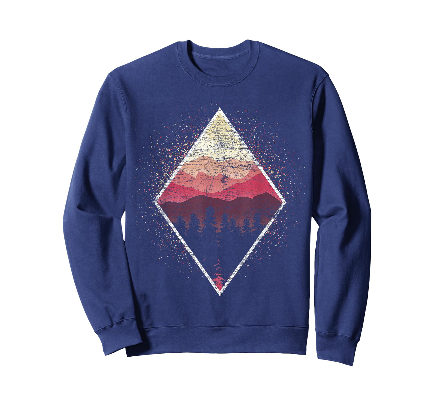 Landscape Wildlife Nature Outdoor Mountains Trees Forest T-Shirt
