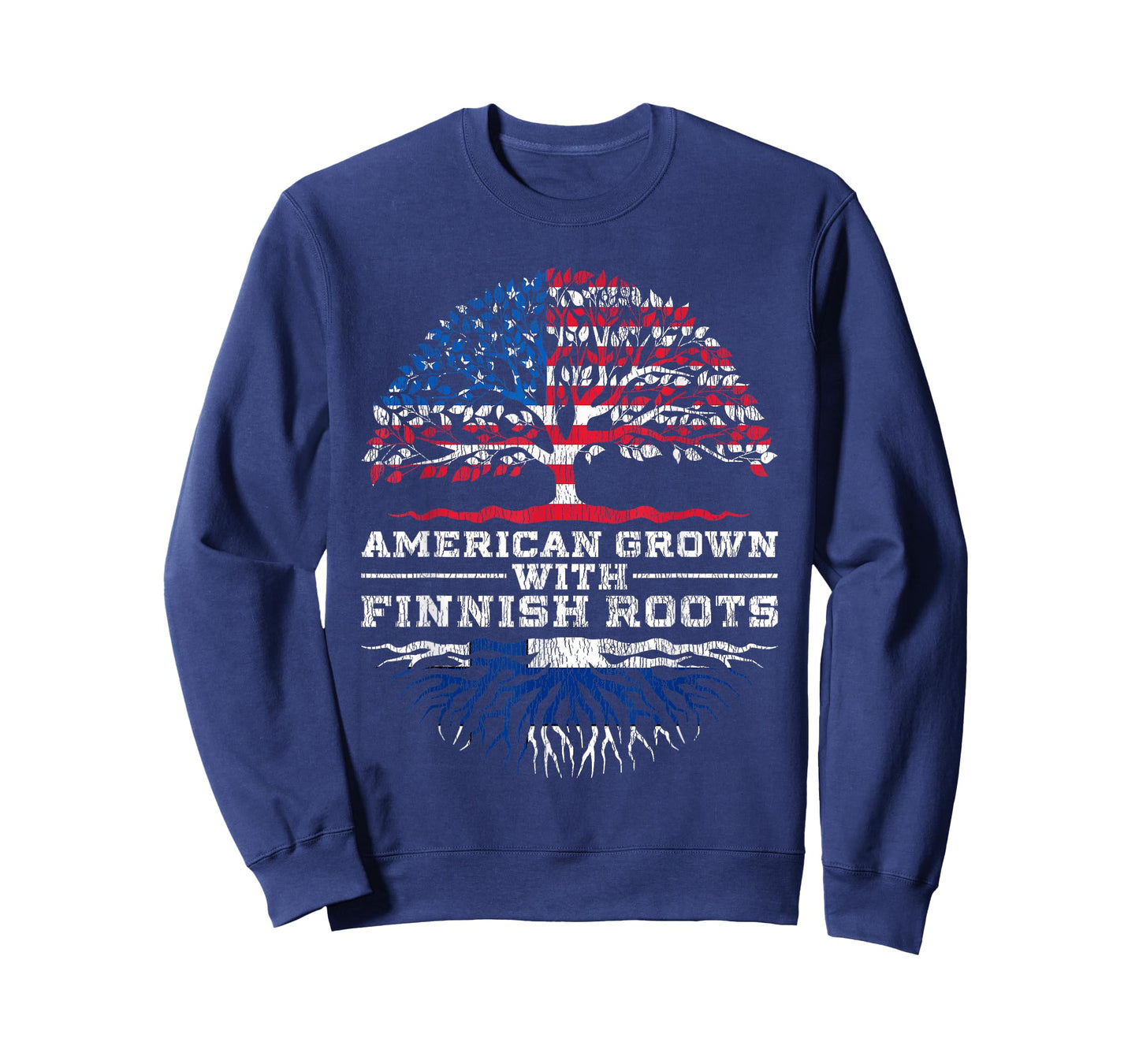 American Grown With Finnish Roots Finland T-Shirt