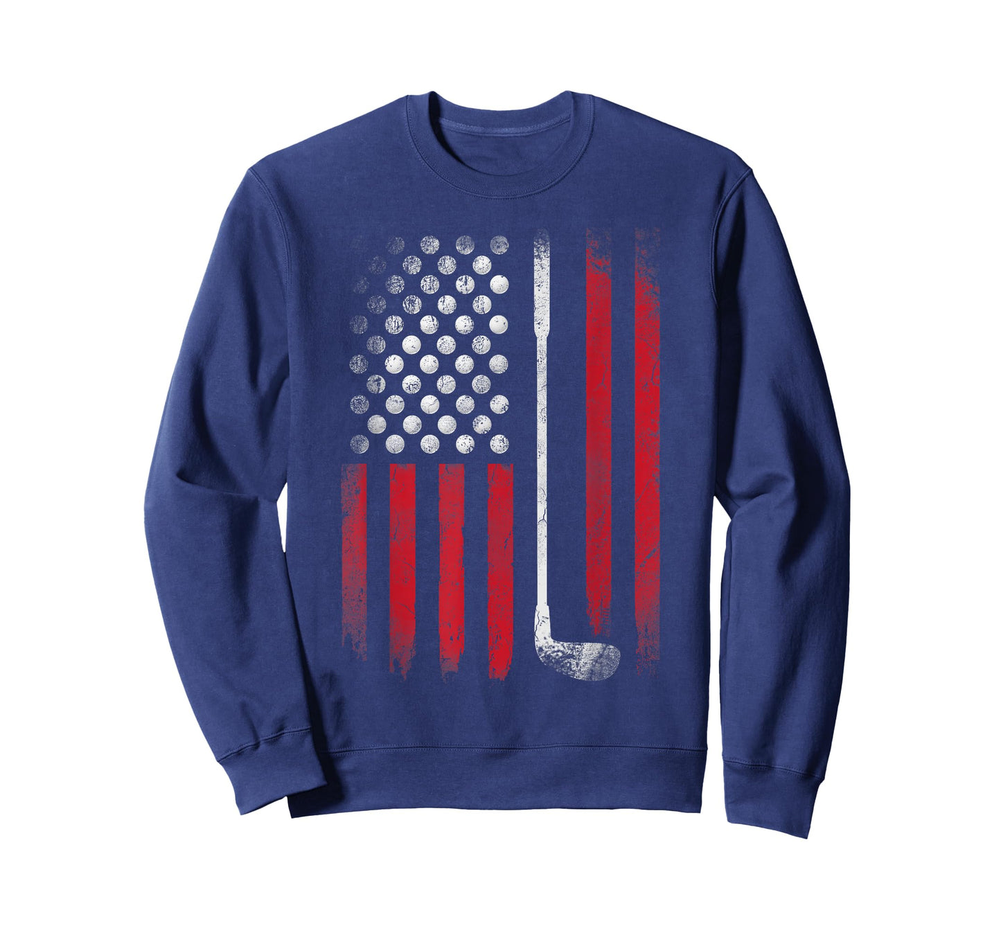 Funny American Flag Golf for Golfer T-Shirt