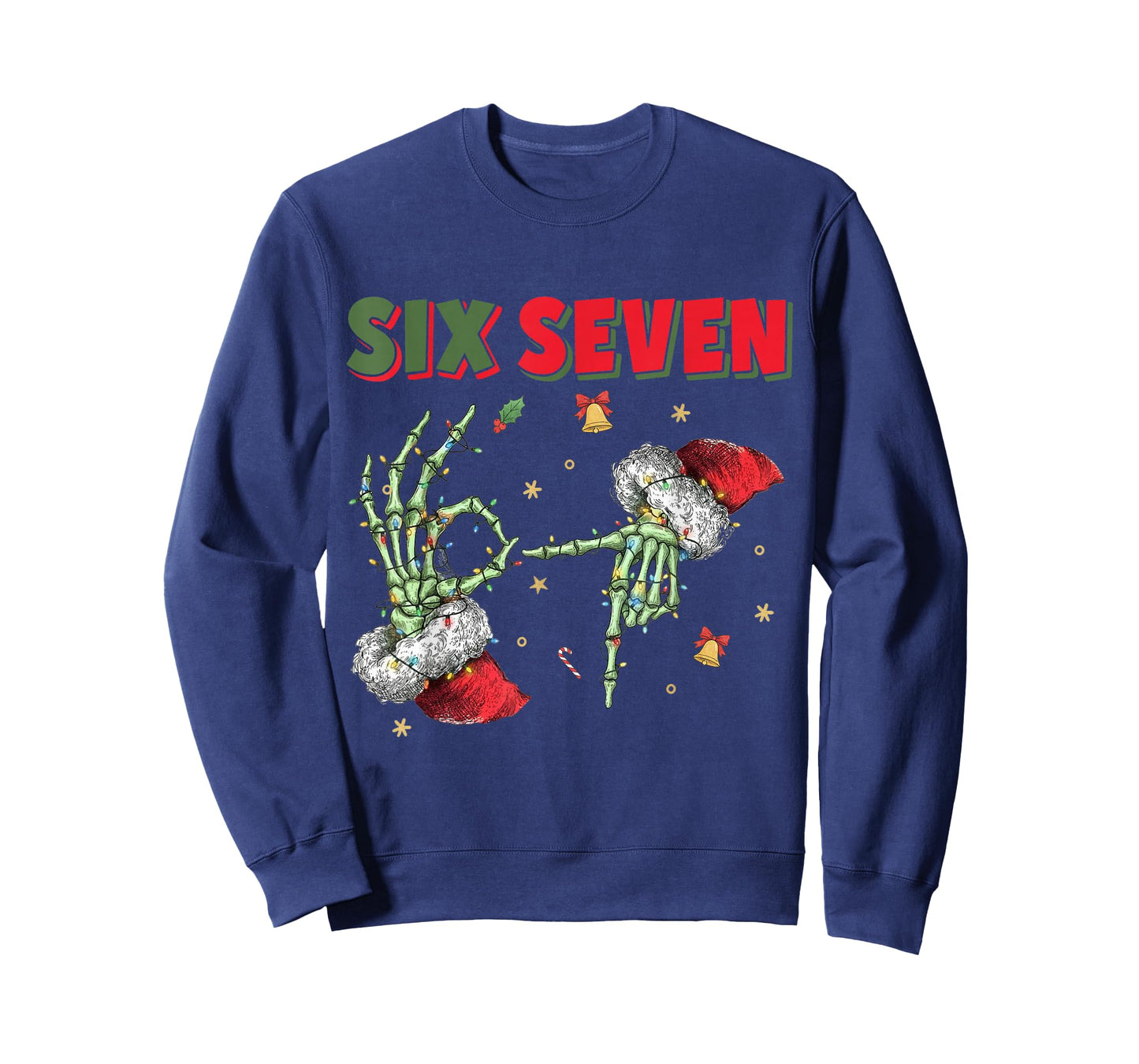 6 7 Funny Christmas Six Seven for Kids Women Men Girls T-Shirt