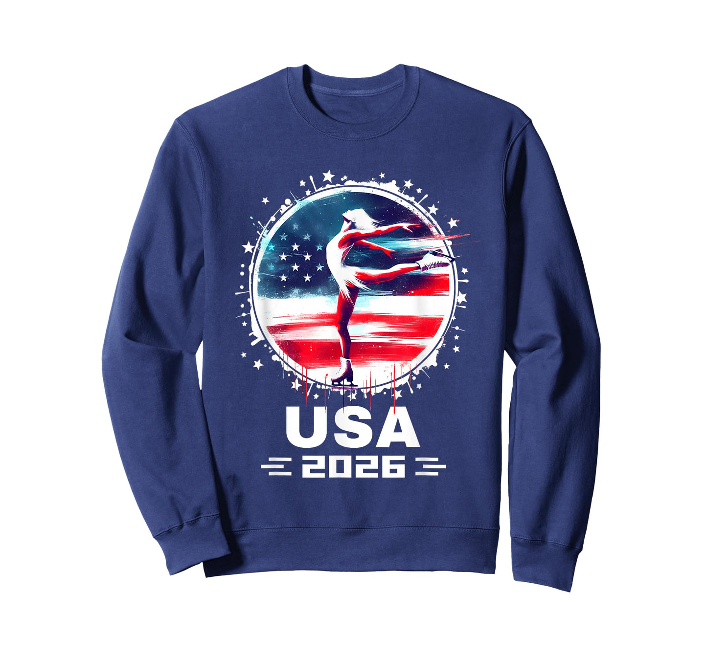 USA Team 2026 Figure Skating Shirt American Figure Skating T-Shirt