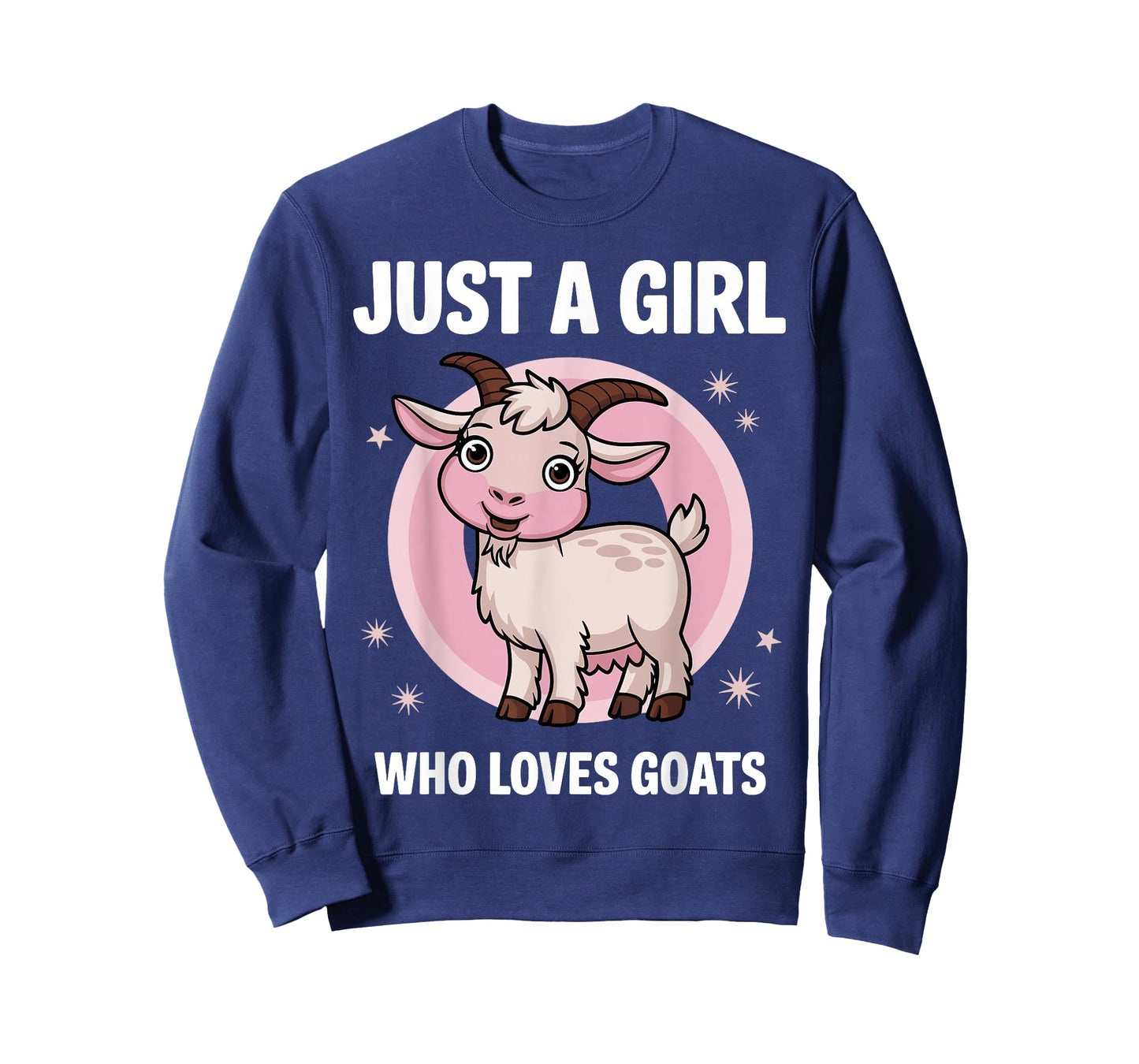 Cute Goat Art for Girls Women Kids Goat Farmer Goat Lovers T-Shirt