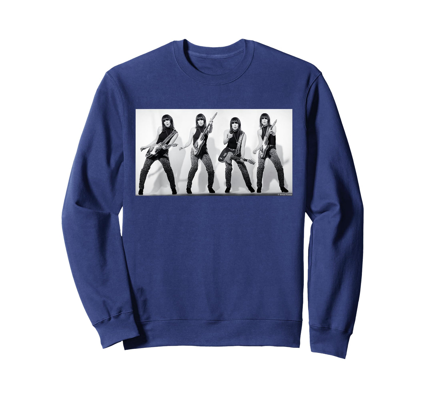 Chrissie Hynde Pretenders Quad By Simon Fowler T-Shirt