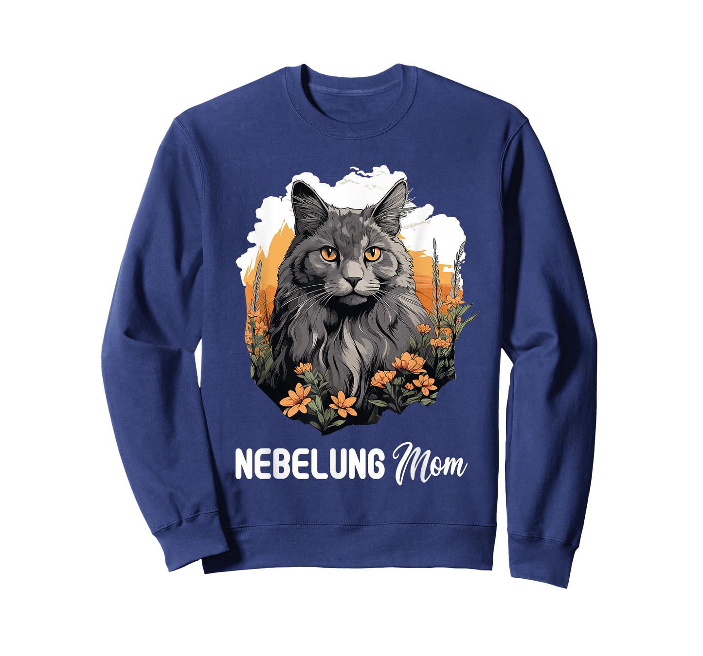 Nebelung Cat Kitten Nebelung Mom T-Shirt