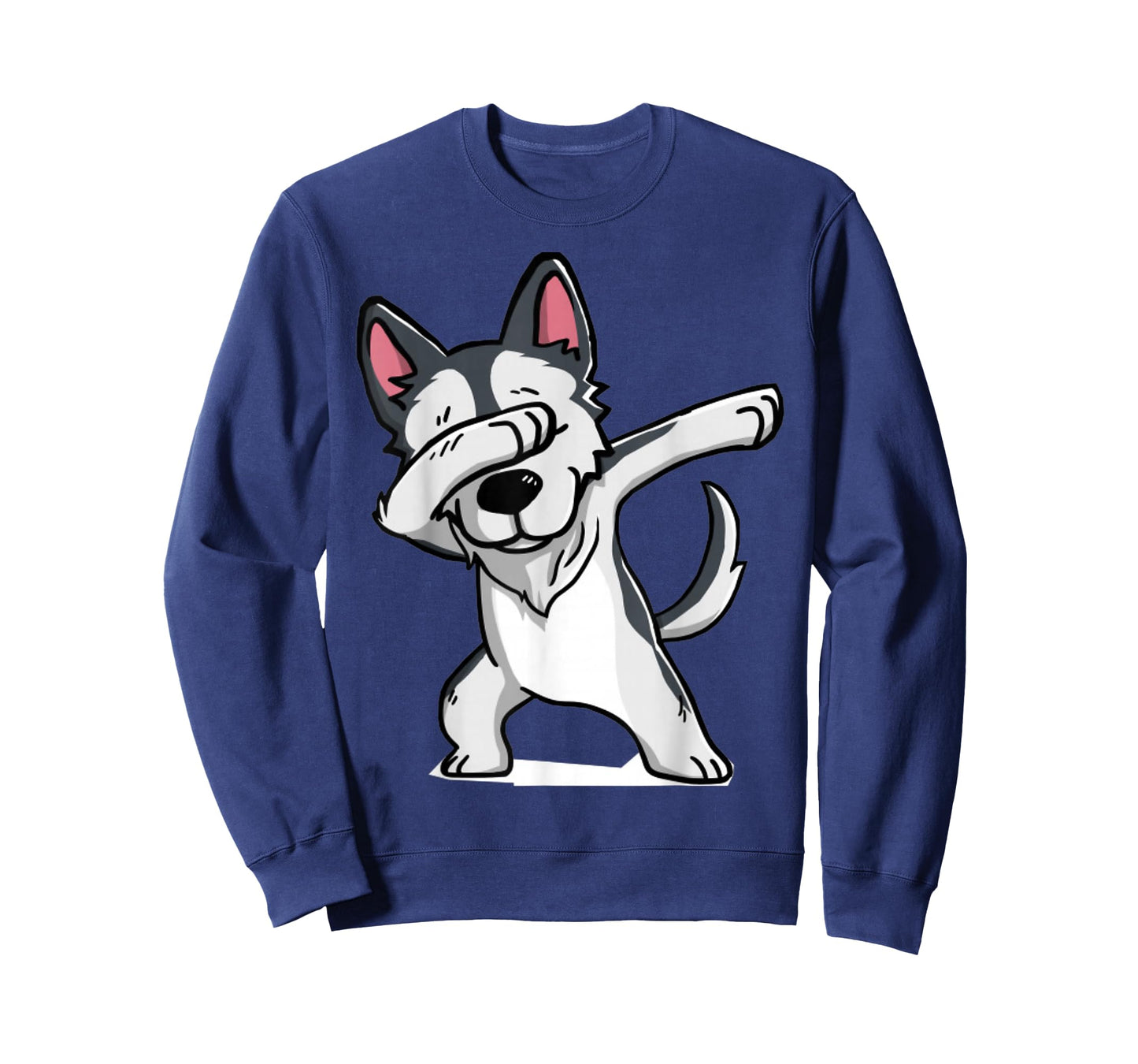 Dabbing Wolf Shirt - Cute Funny Wolf Dab T-Shirt T-Shirt