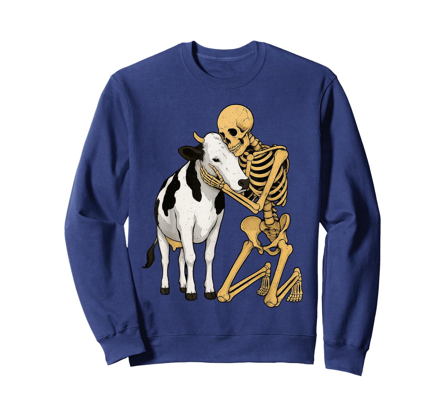 Skeleton Cow Halloween Farm Animal Wildlife Spooky Farmer T-Shirt