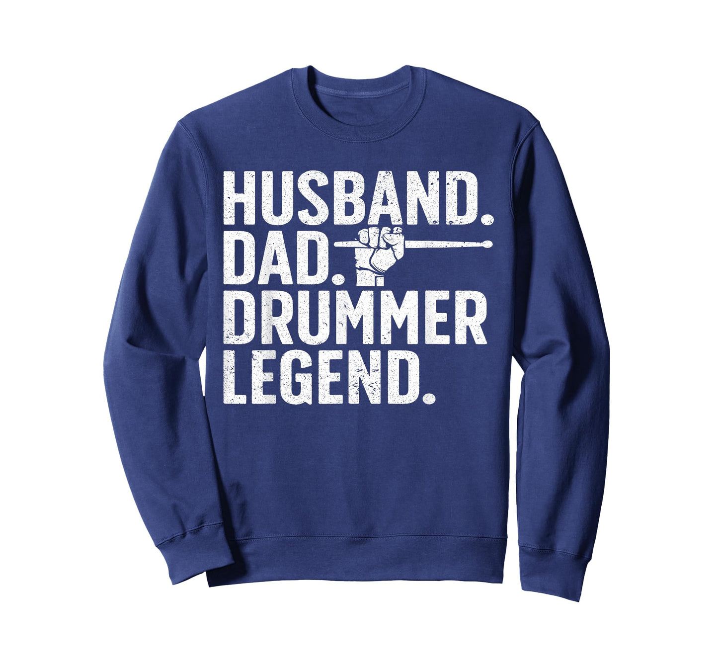 Best Drummer for Men Dad Husband Drumming Sticks Set Novelty T-Shirt