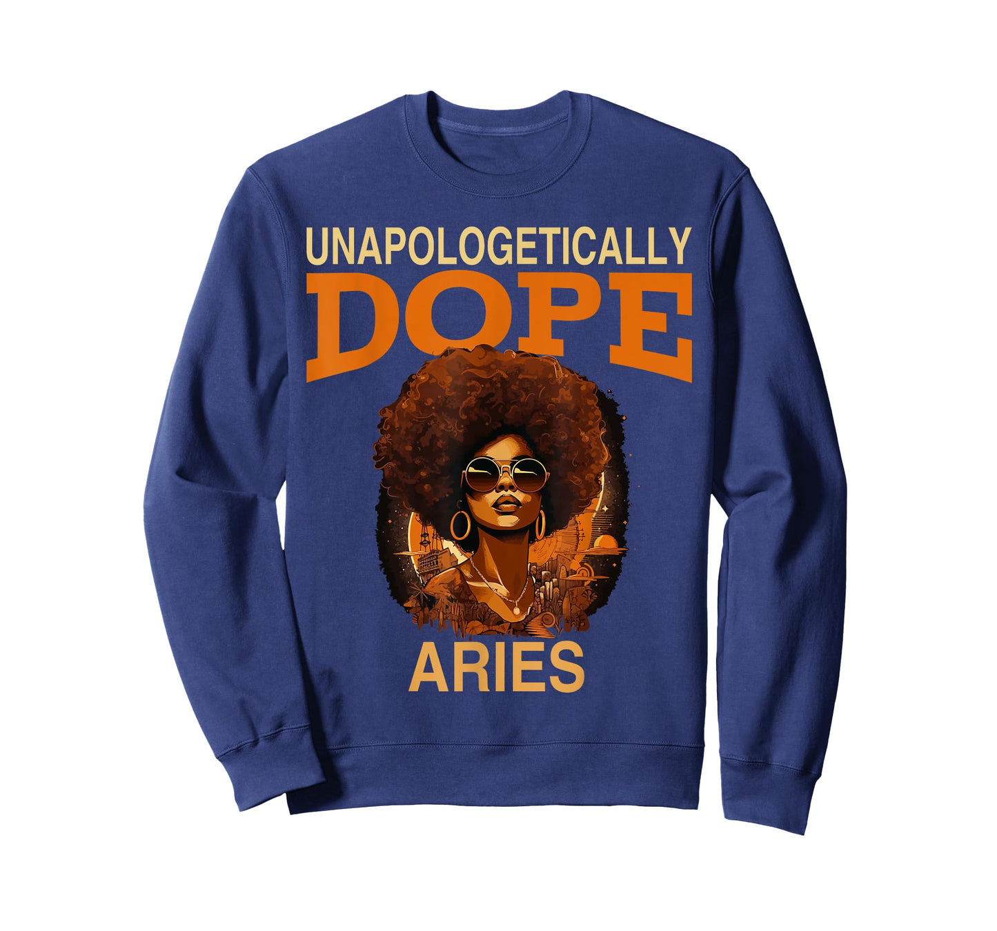 Black Women Unapologetically Dope Aries March April Bday T-Shirt
