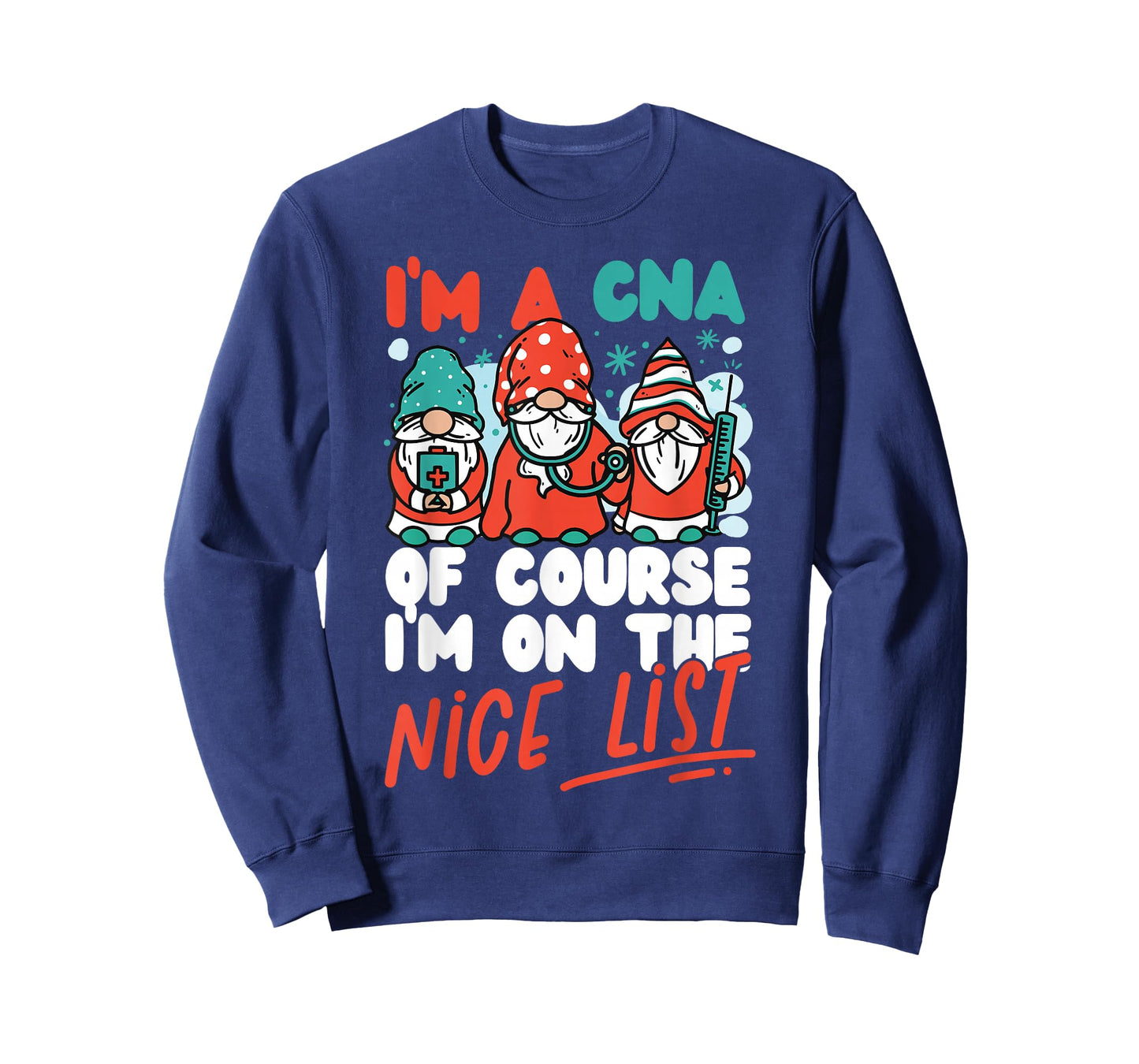 CNA Nurse Certified Nursing Assistant Christmas I'm A Cna Of T-Shirt