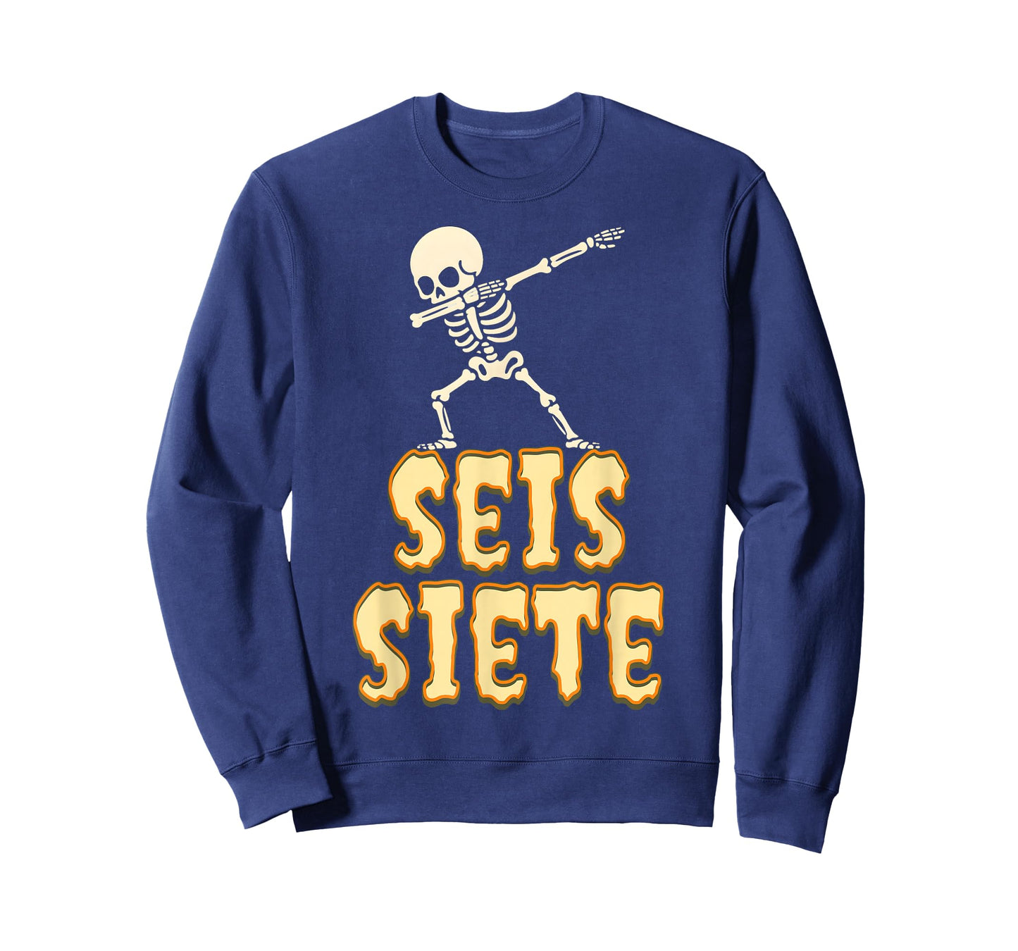 SEIS Siete Spanish Halloween 67 Boys Kids Six Seven Espanol T-Shirt