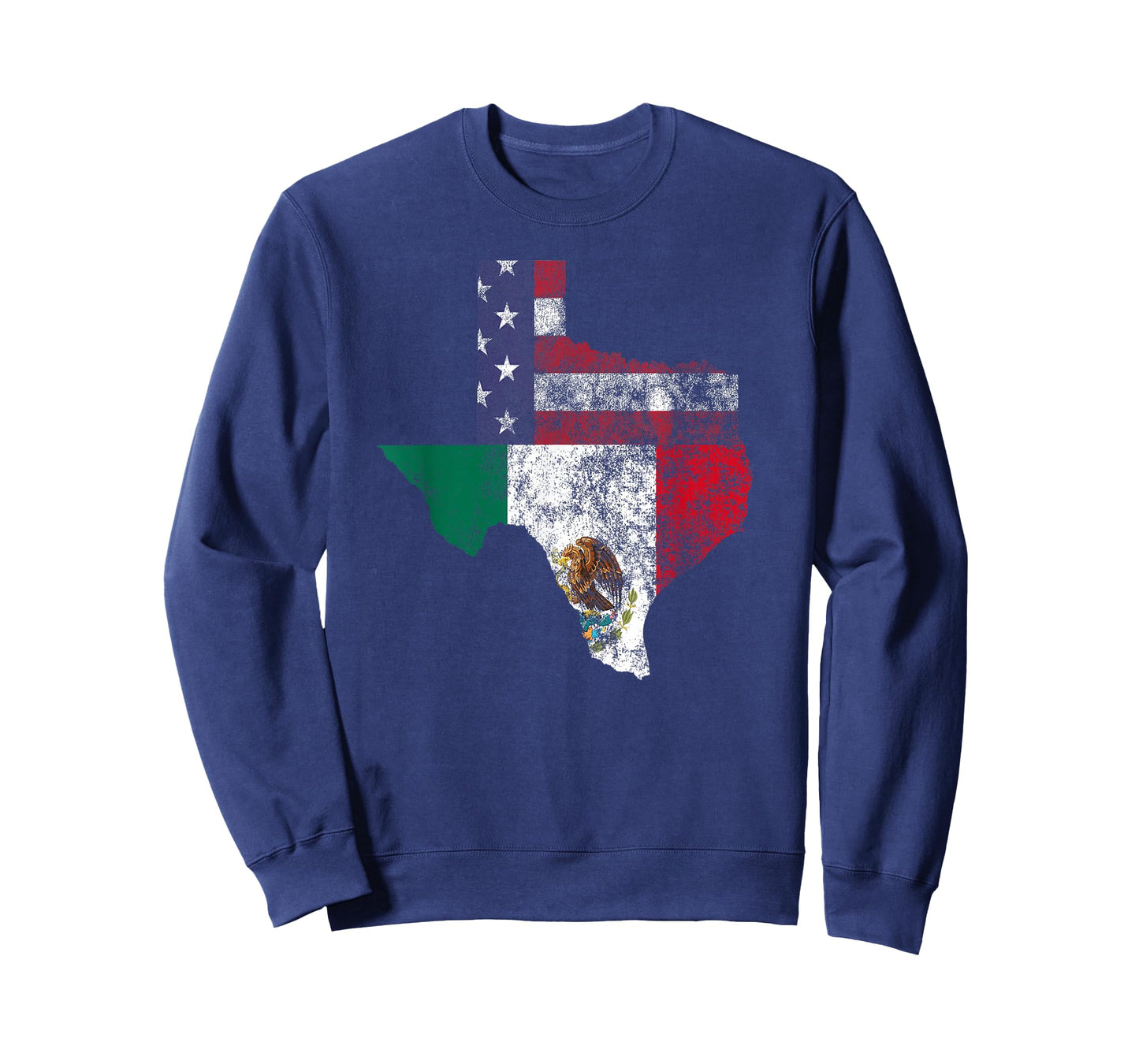 Texas Mexico American Flag Cinco De Mayo Mexican T Shirt T-Shirt