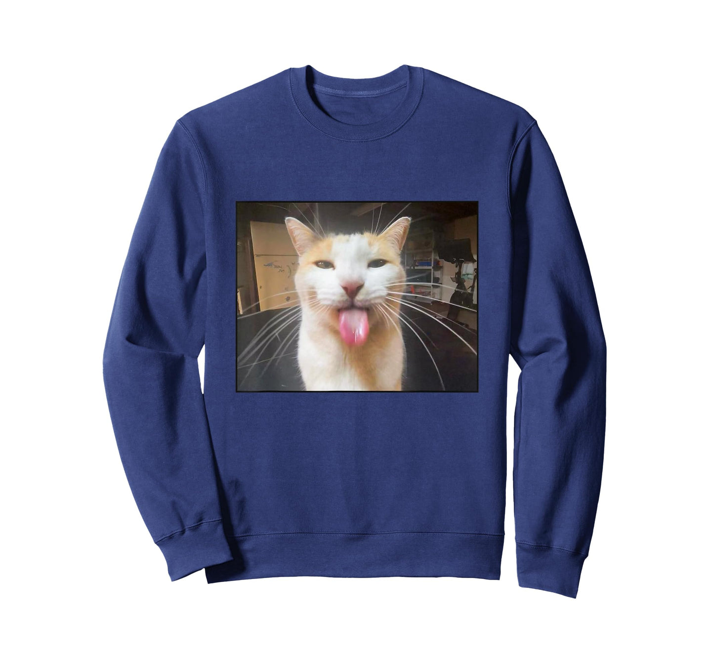 Silly Bleh Cat Meme T-Shirt