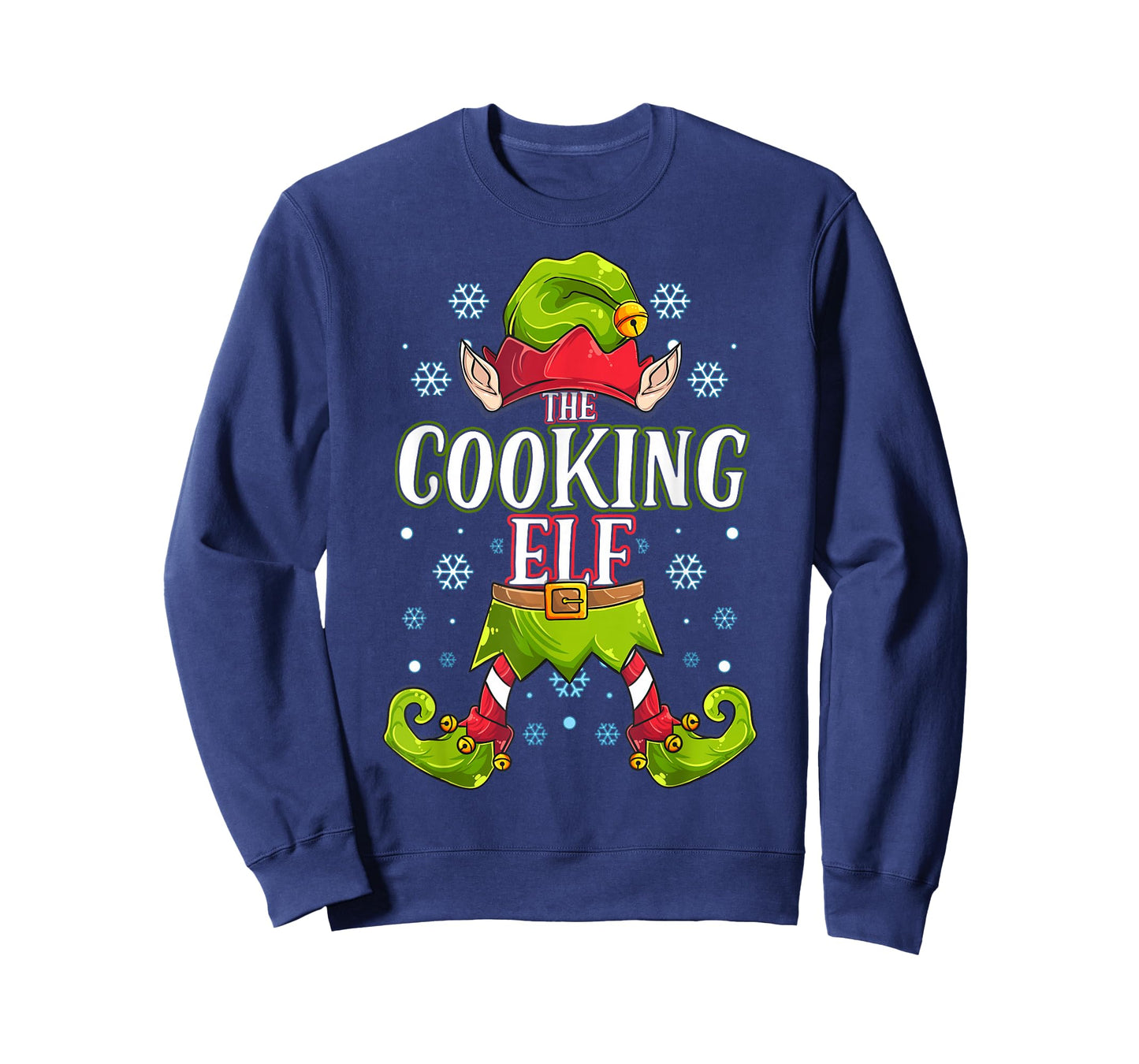 Cooking Elf Matching Family Group Christmas Party T-Shirt