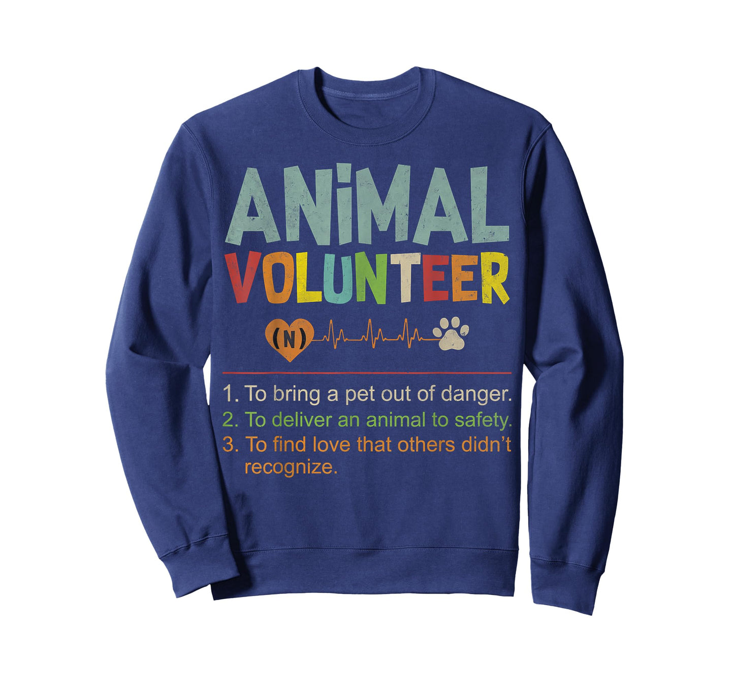 Animal Volunteer - Animal Safety Rescue Appreciation Love T-Shirt
