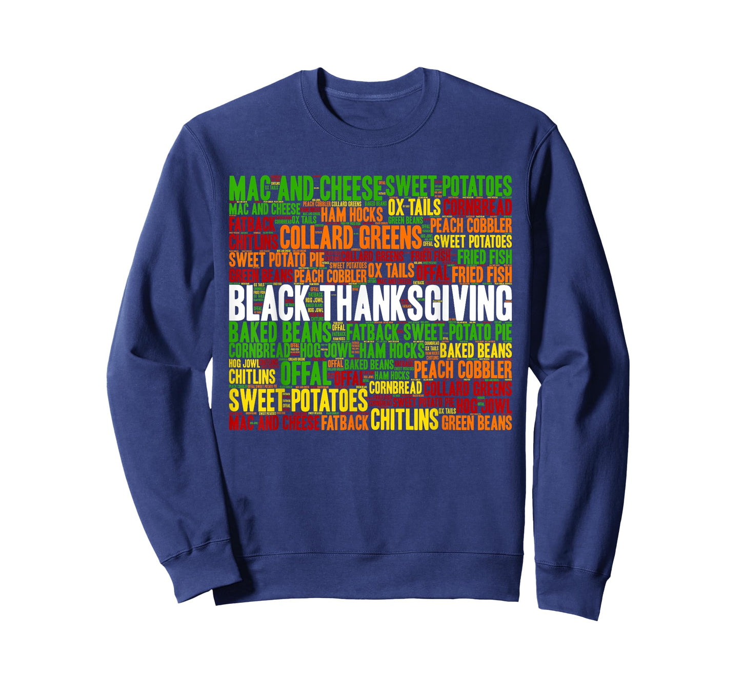 African American Thanksgiving Tradition Foods T-Shirt
