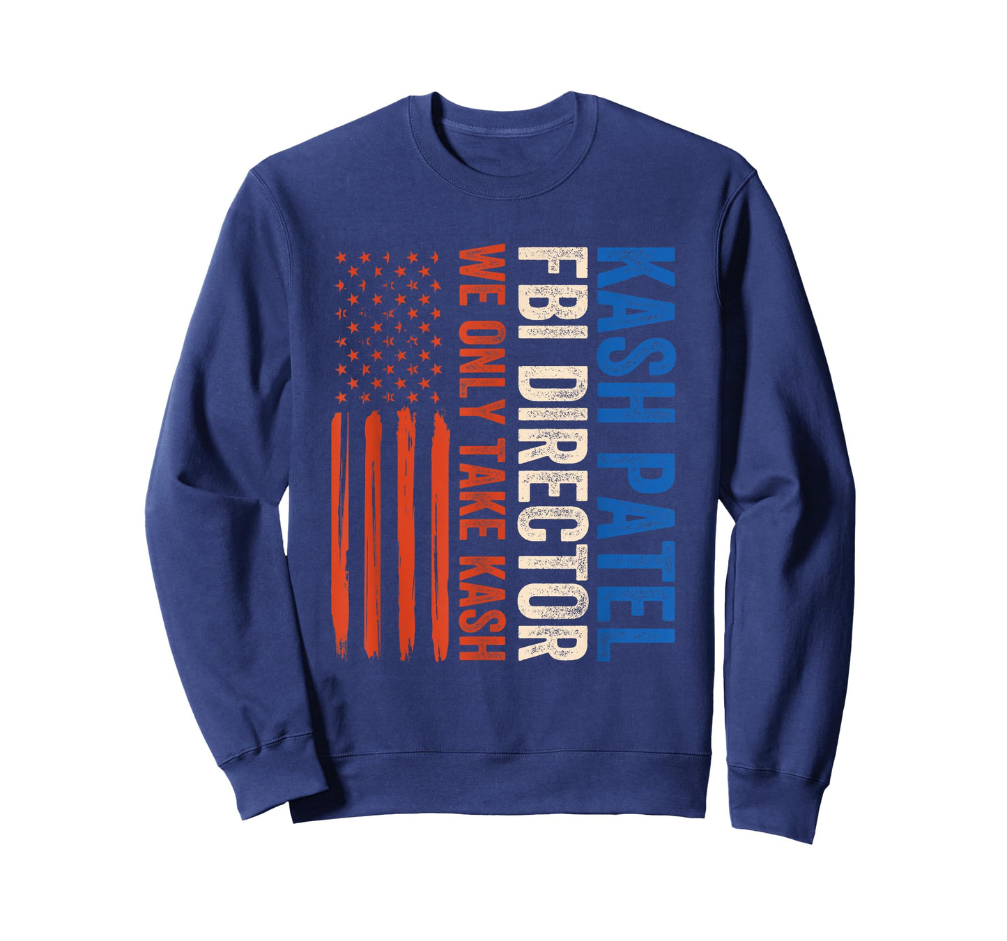Vintage Kash Patel FBI Director American Flag T-Shirt