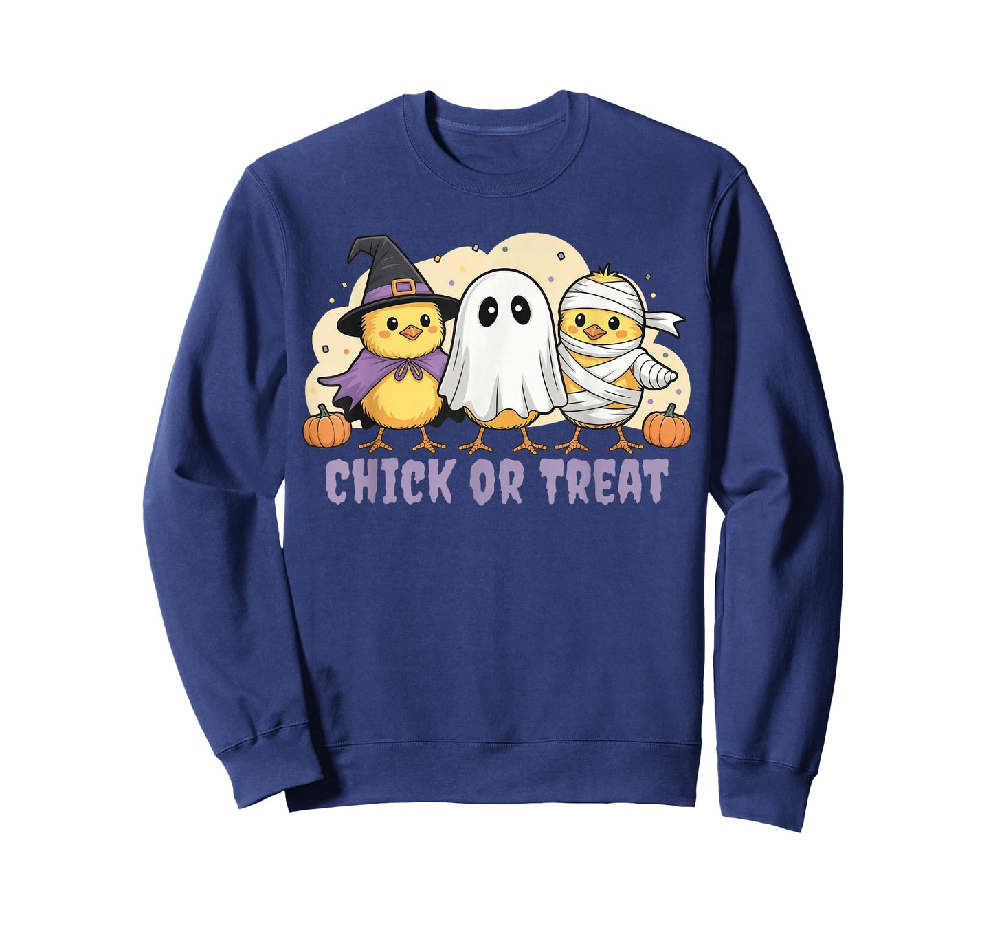 Chick Or Treat Chicken Witch Halloween Costume Men Women Kid T-Shirt