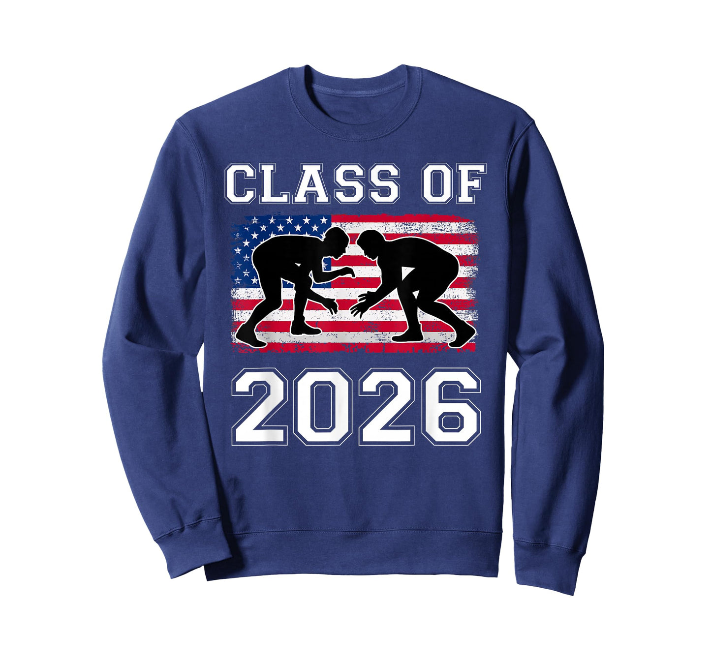 Class Of 2026 Senior Wrestling High School Wrestler Mens T-Shirt