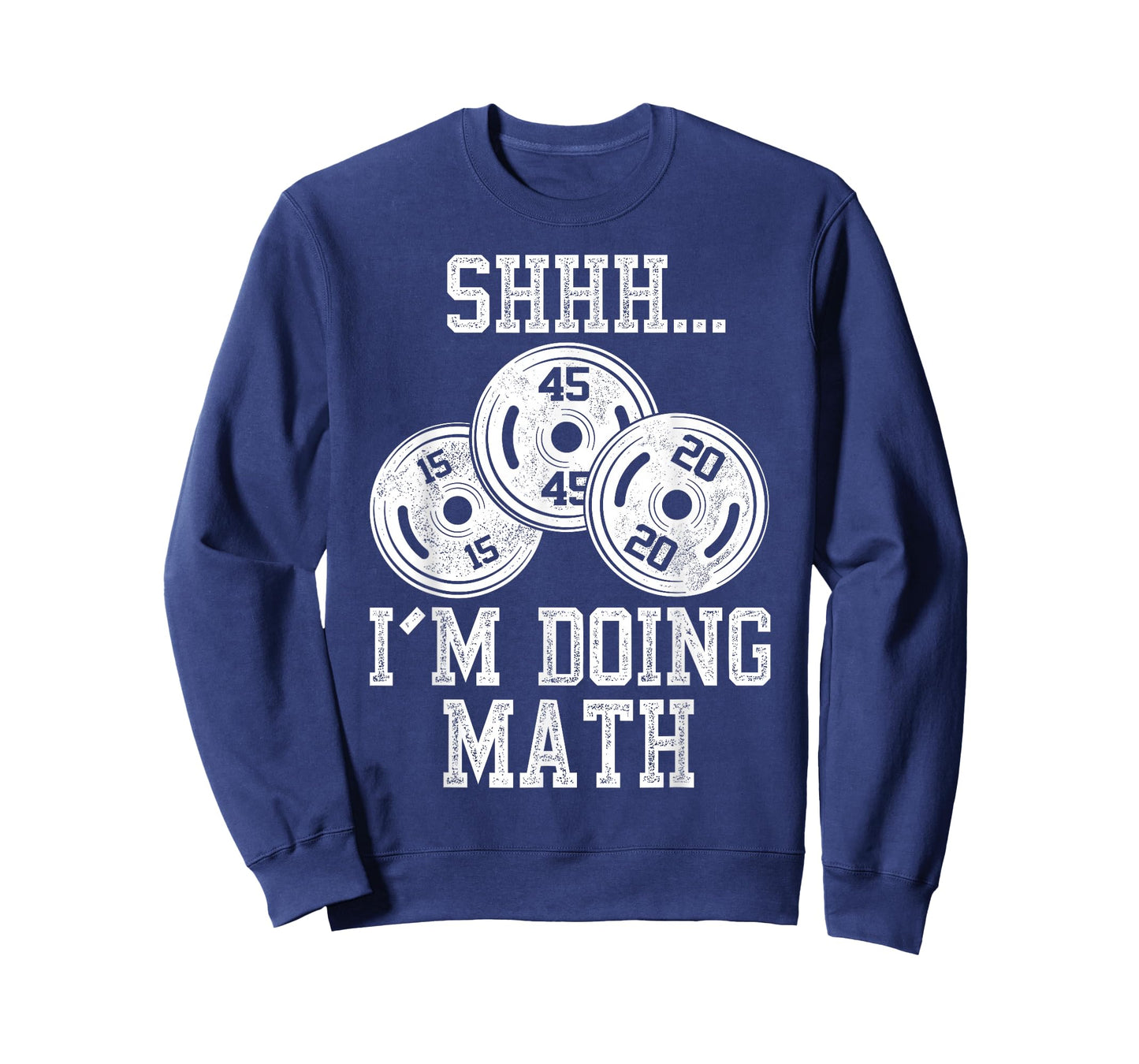 Shhh I’m Doing Math Funny Gym Fitness T-Shirt