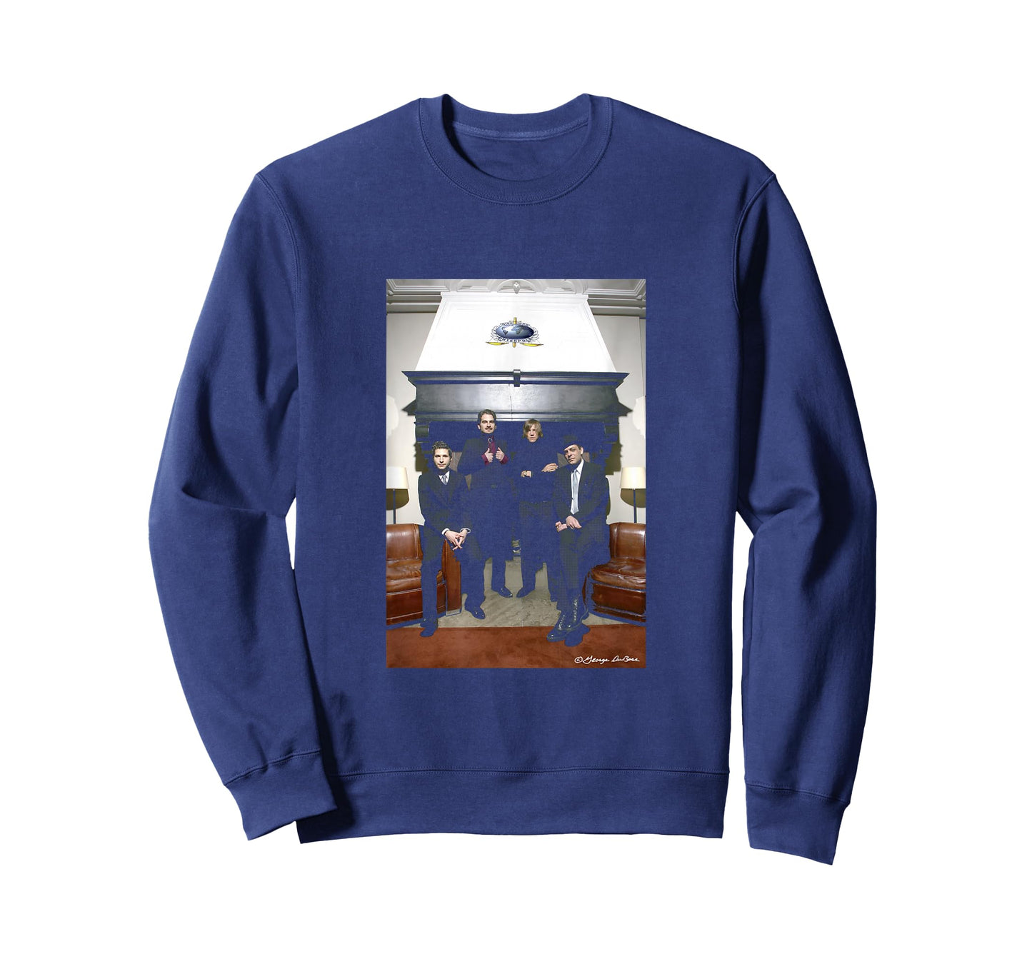 Interpol Band Portrait By George DuBose T-Shirt