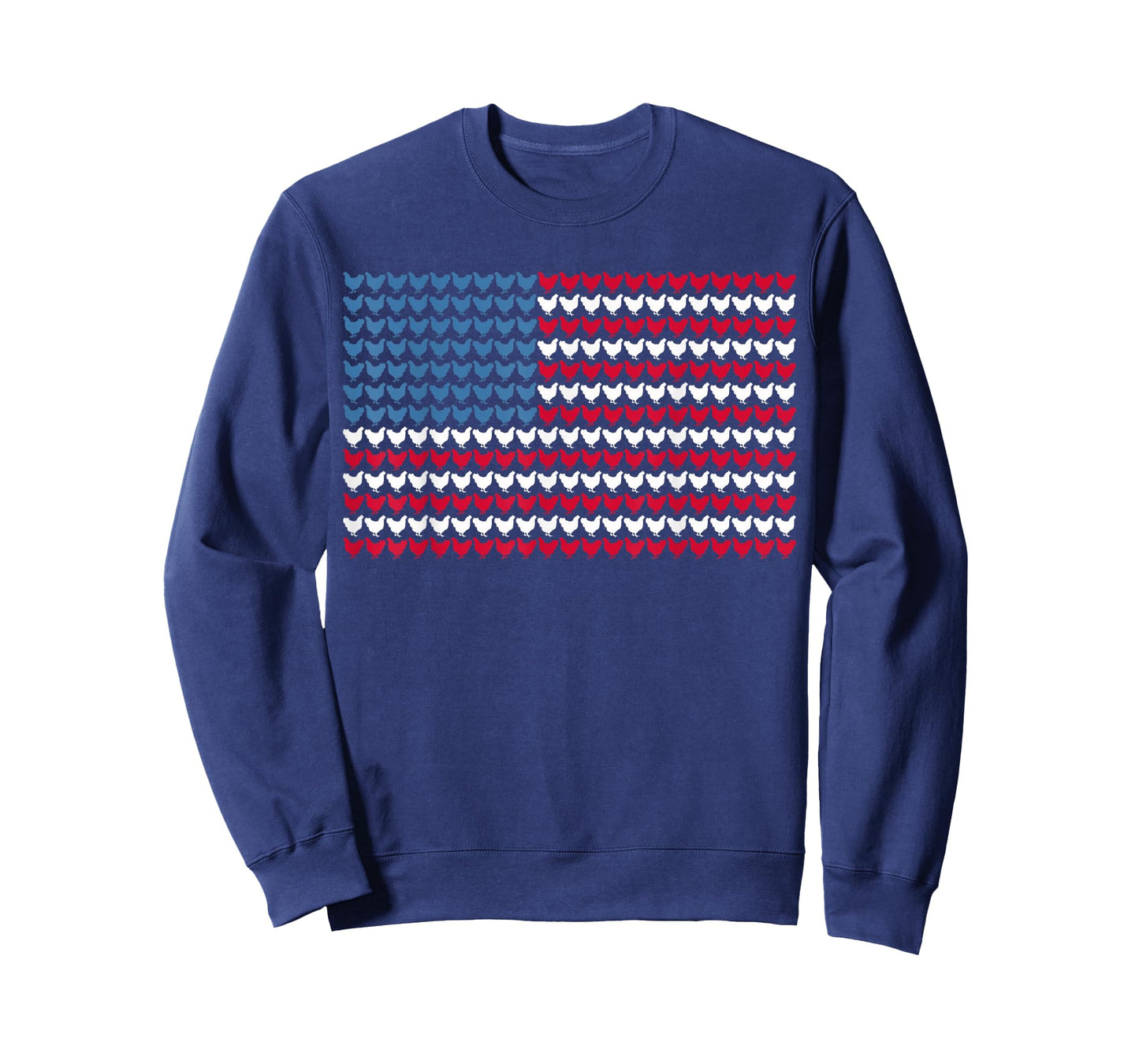 Chicken Patriotic Farmers 4th Of July Chicken American Flag T-Shirt for Women Kids Men