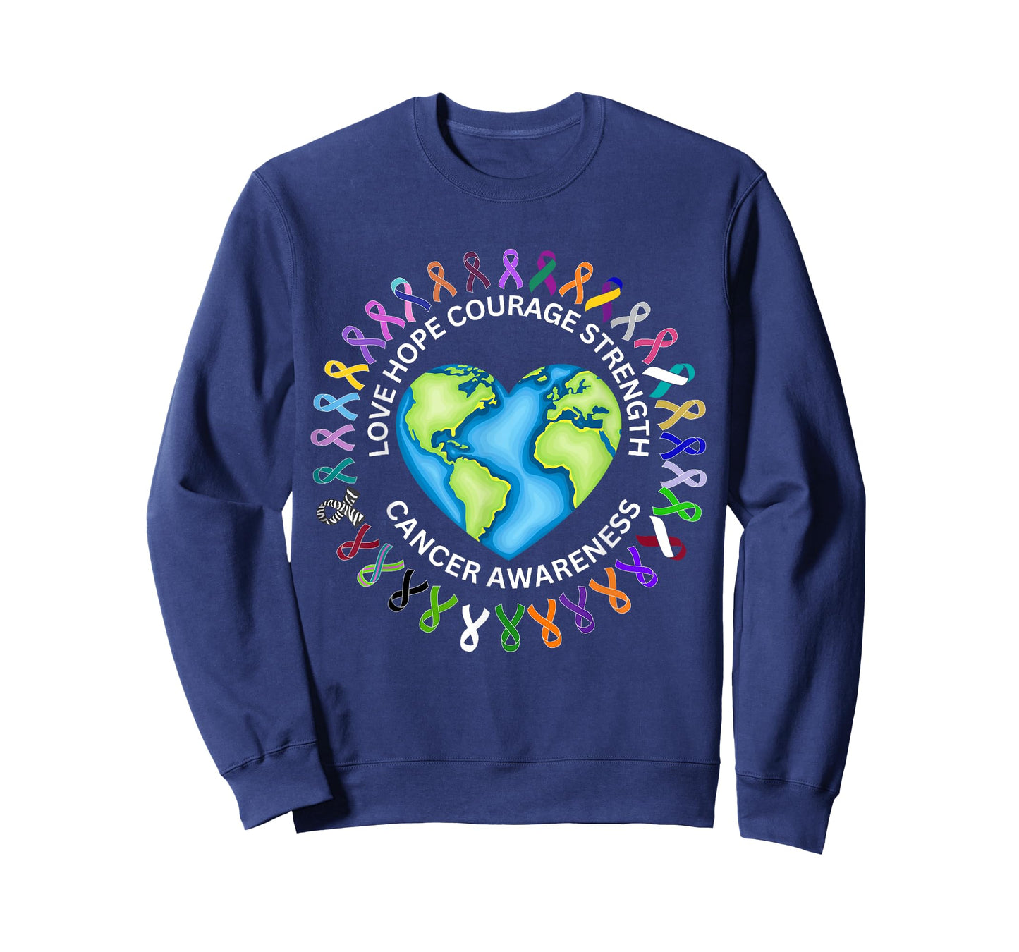 All Cancer Matters Survivors Awareness Fight Ribbon Support T-Shirt