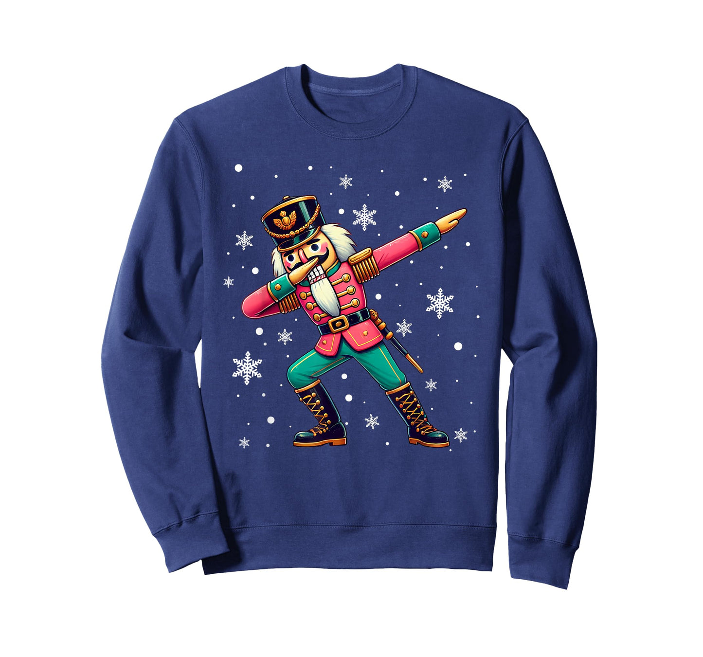 Dabbing Nutcracker Christmas Costume Matching Family Pajama T-Shirt