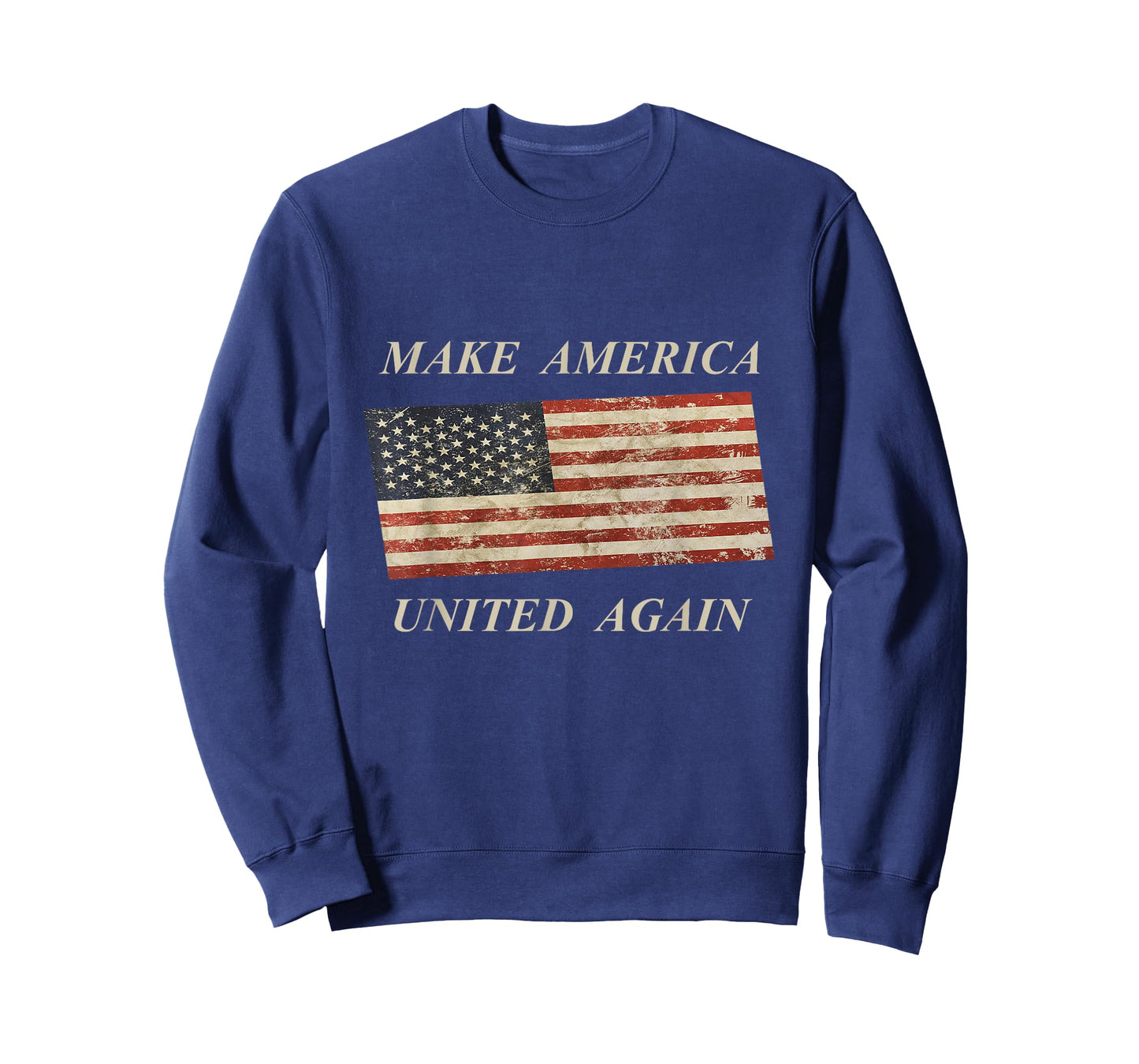 Make America United Again patriotic USA flag T-Shirt for Women Kids Men