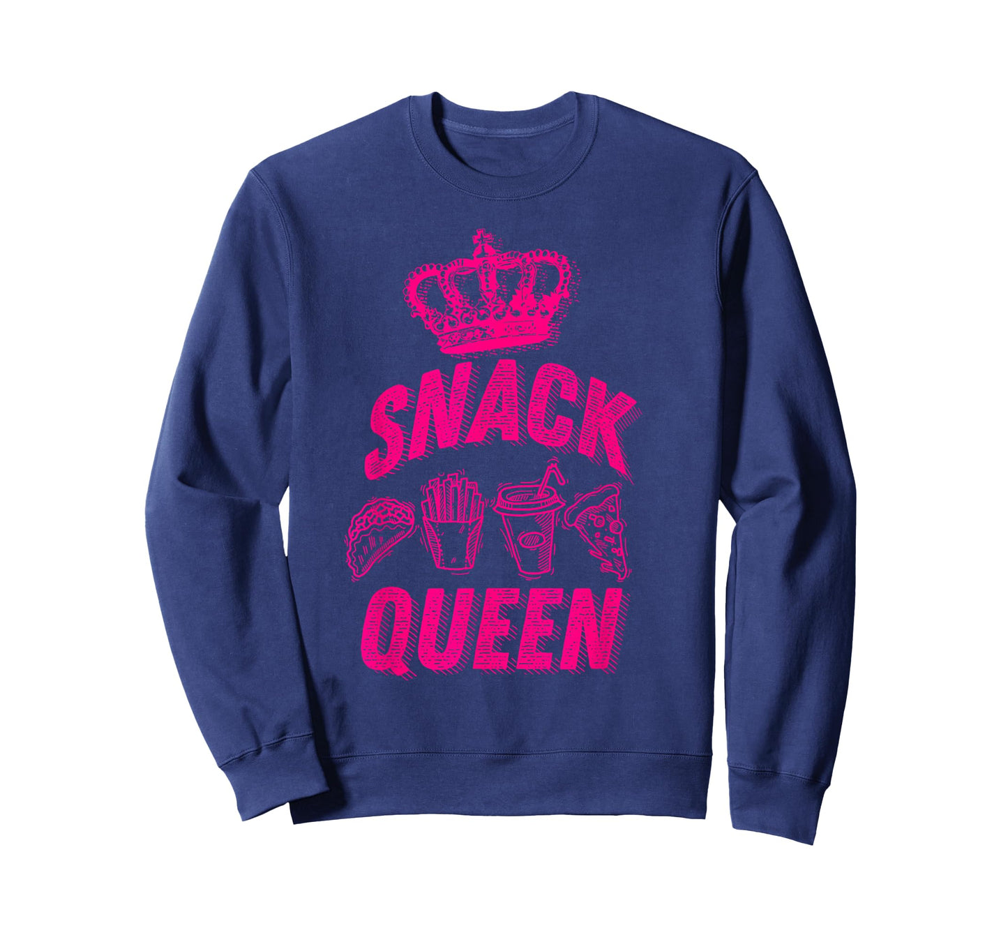Snack Queen Shirt | Cool I Love Midnight Snack Boy Girl Gift T-Shirt