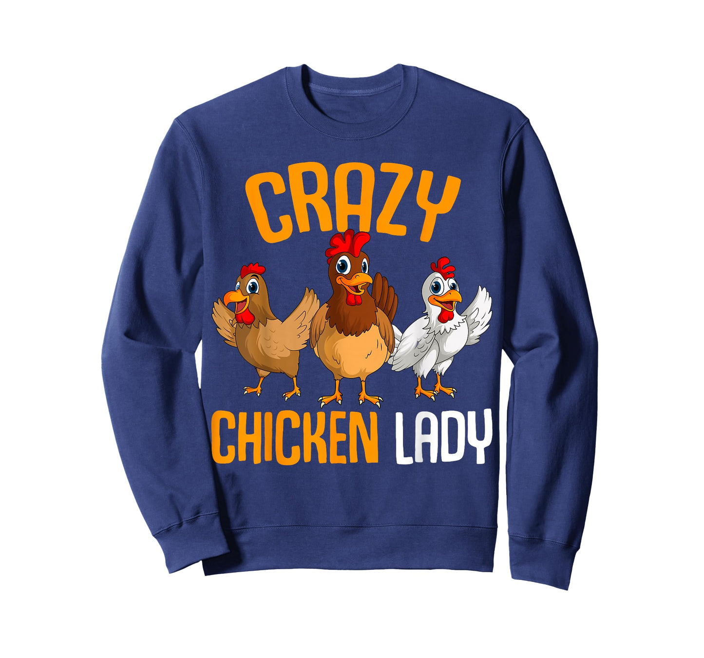 Crazy Chicken Lady Women Chicken T-Shirt