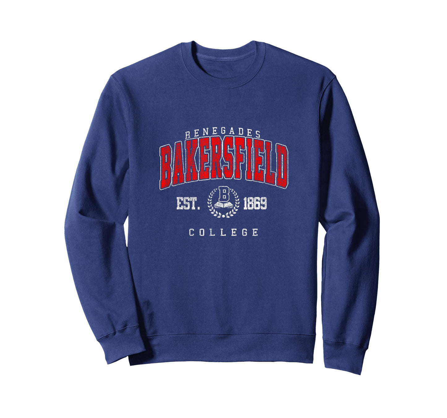 Bakersfield Retro Arch Athletic Vintage Sports Tee Men Women T-Shirt