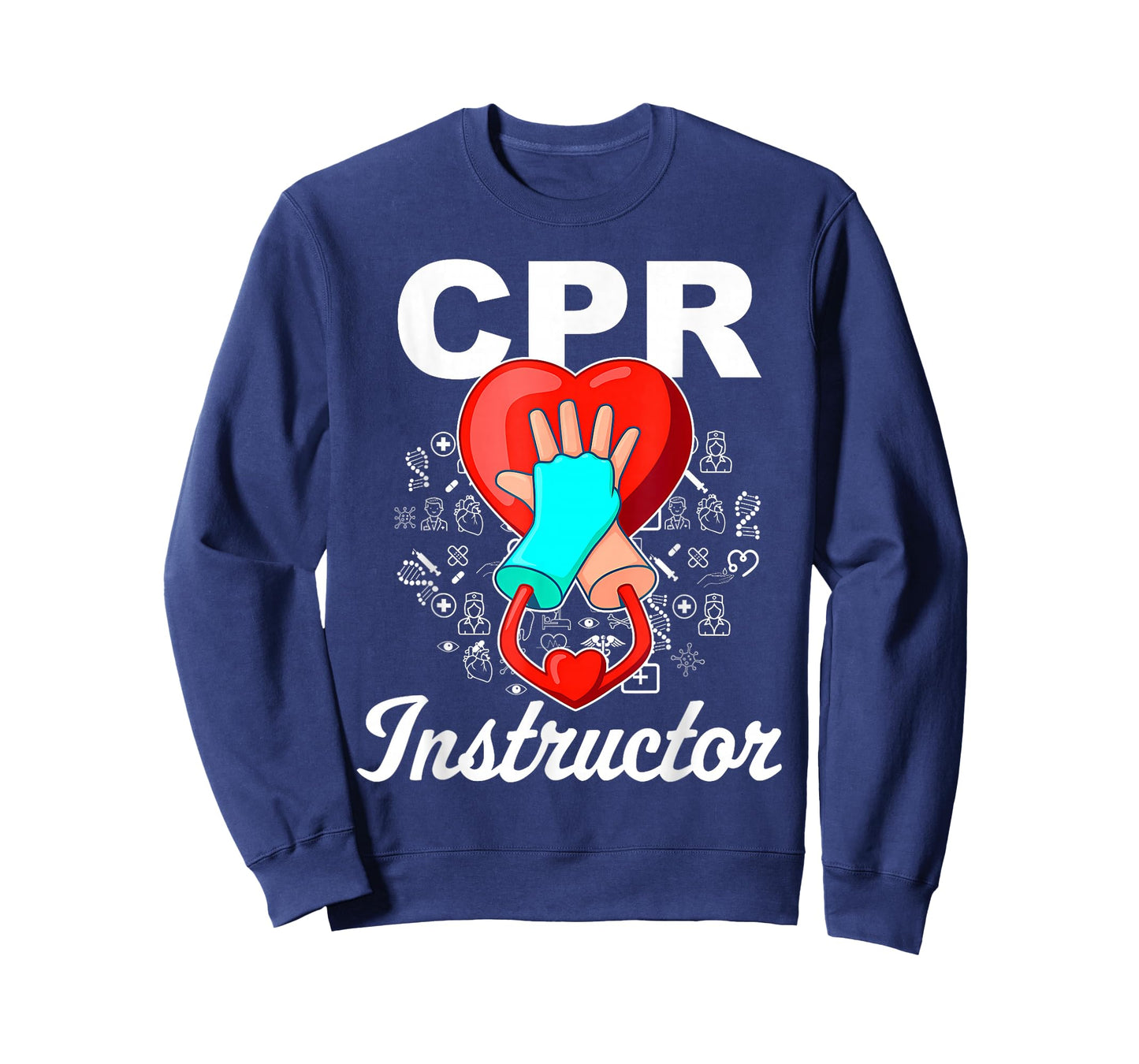 CPR Instructor Emergency First Aid AED Certified CPR Nurse T-Shirt