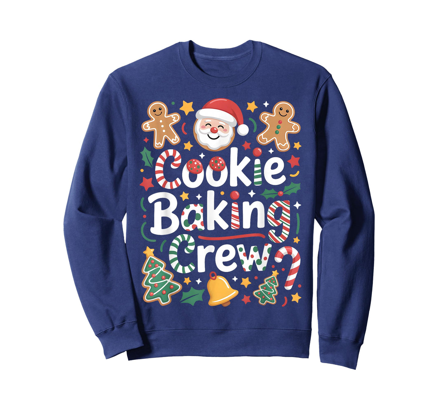 Cookie Baking Crew Matching Christmas Family Men Women Kids T-Shirt